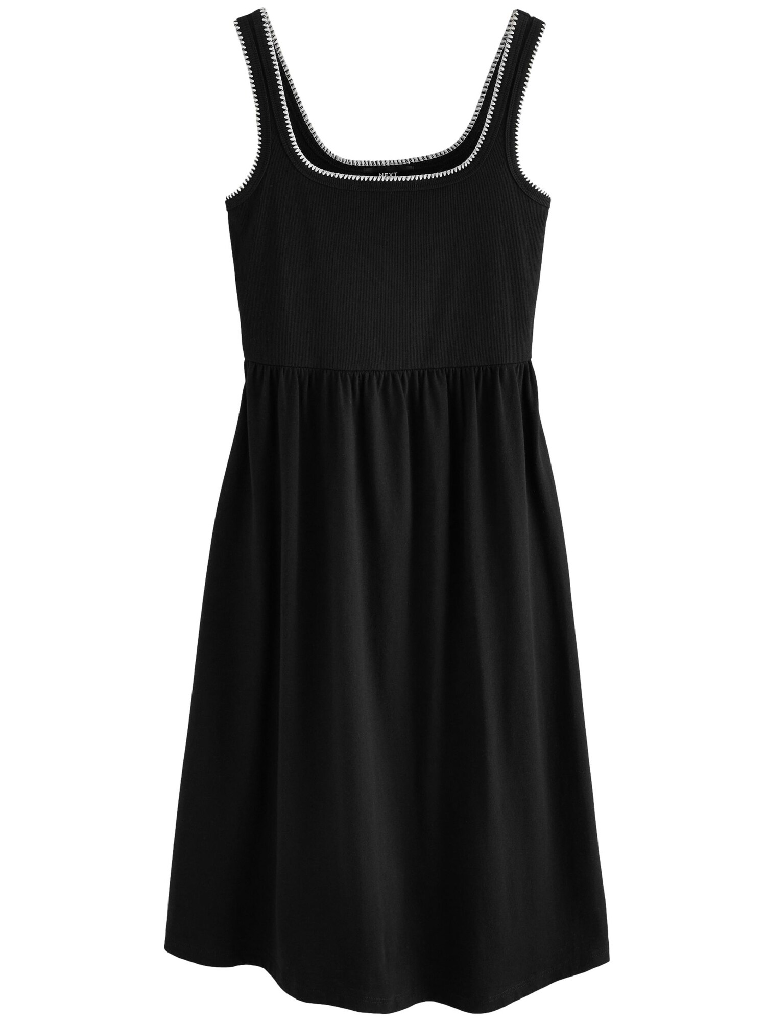 Next Rochie de vară  negru / alb