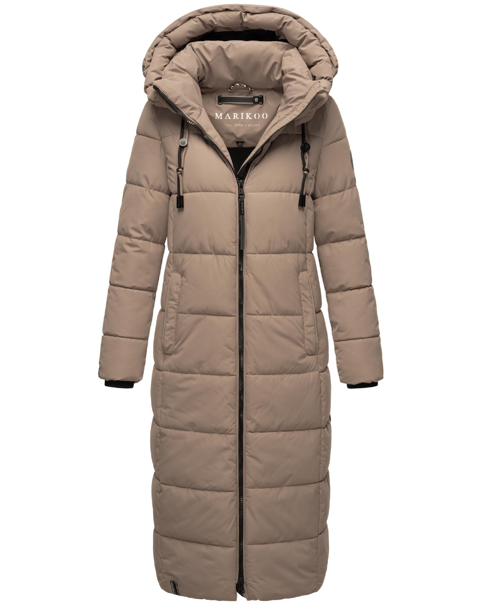 MARIKOO Palton de iarnă Nadeshikoo XVI  gri taupe