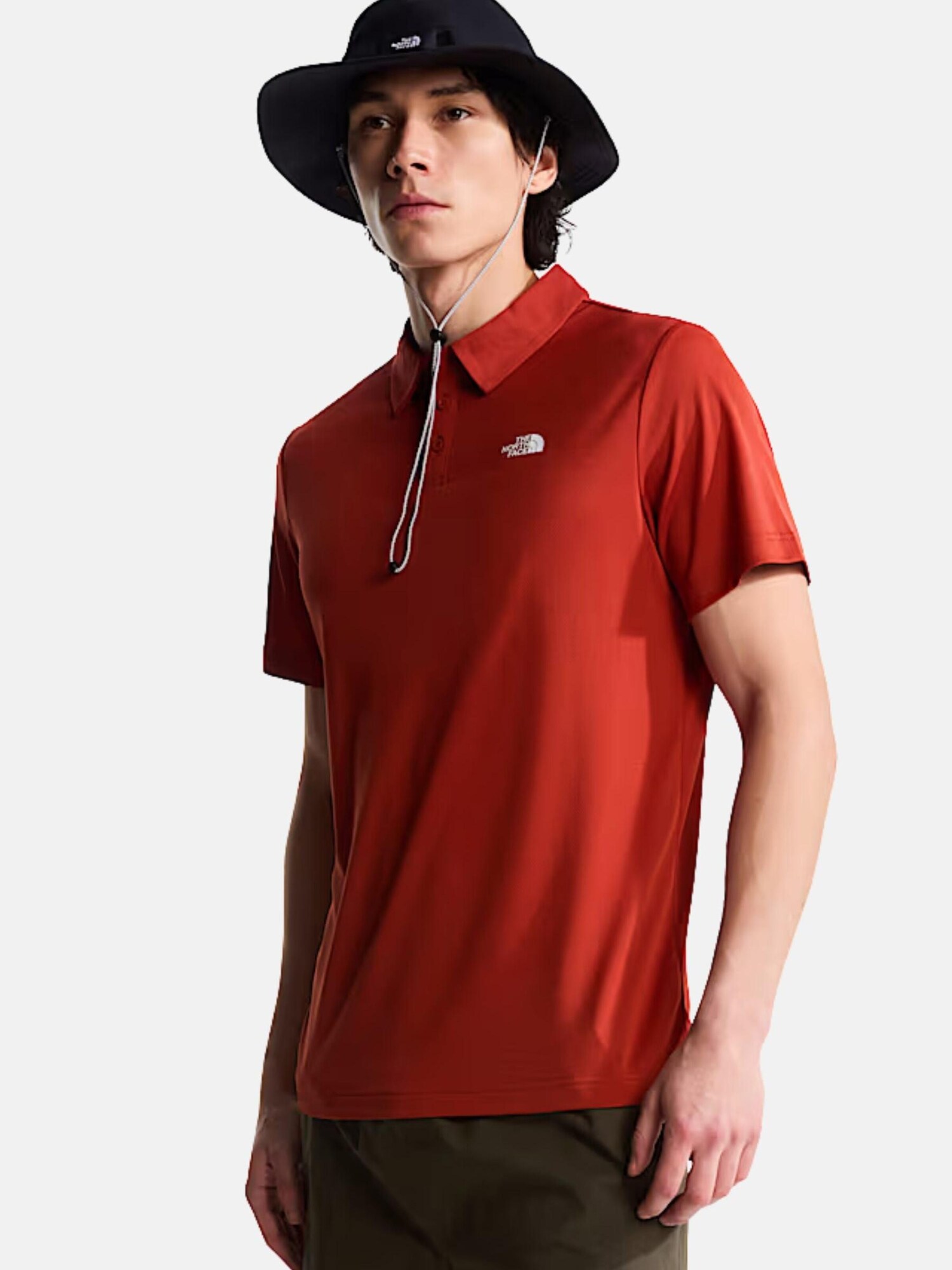THE NORTH FACE Camiseta 'TANKEN' rojizo / blanco – imagen 3