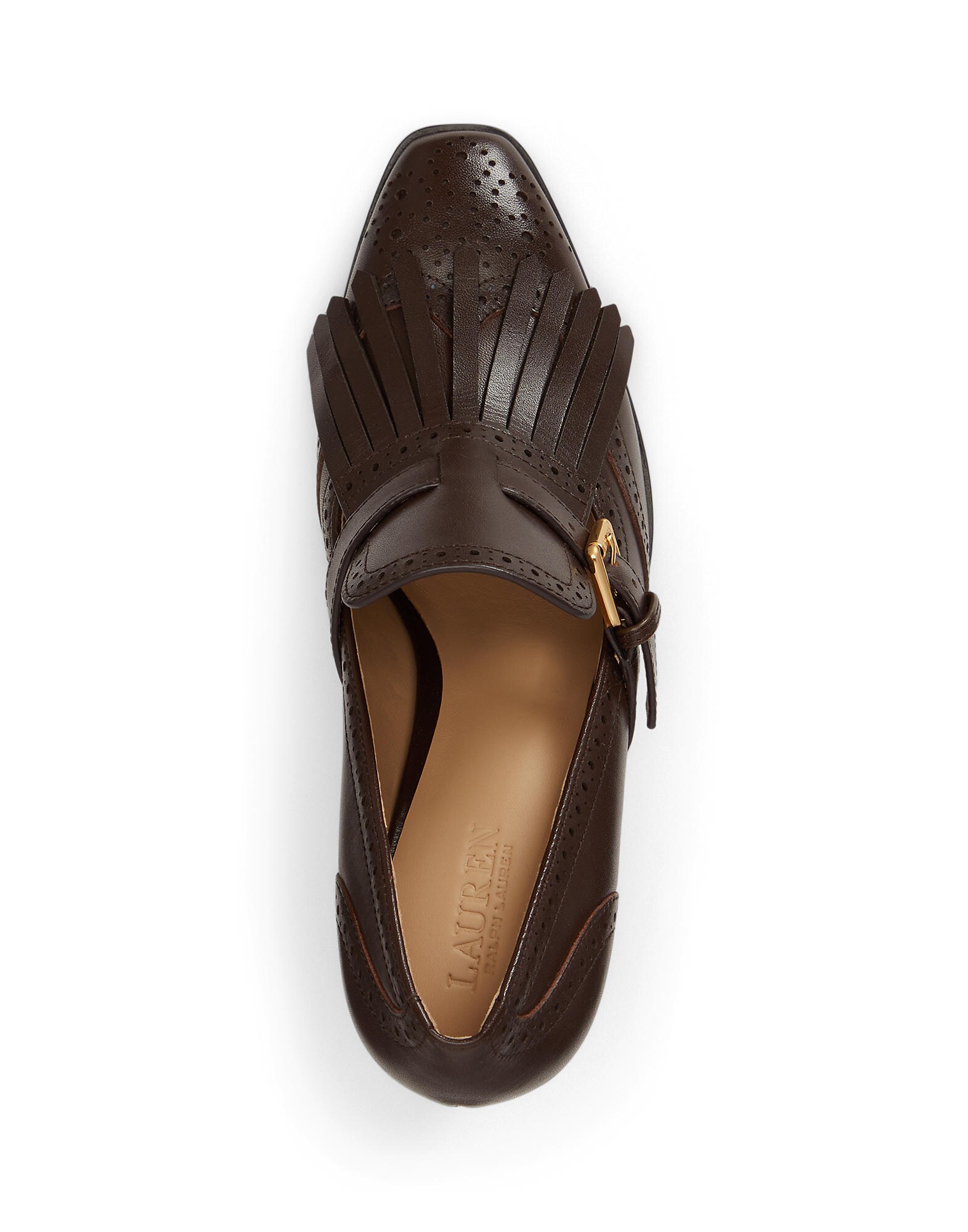Lauren Ralph Lauren Zapatos cerrados 'COLLEEN' chocolate – imagen 3