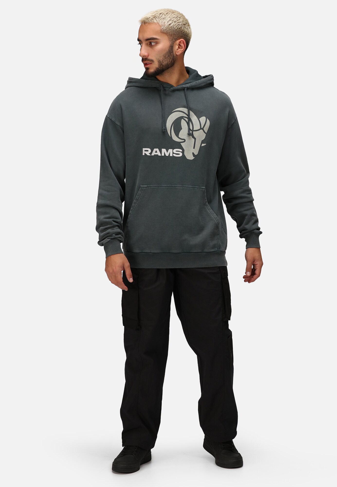 Thumbnail - Recovered Kapuzenpullover NFL RAMS MONOCHROME