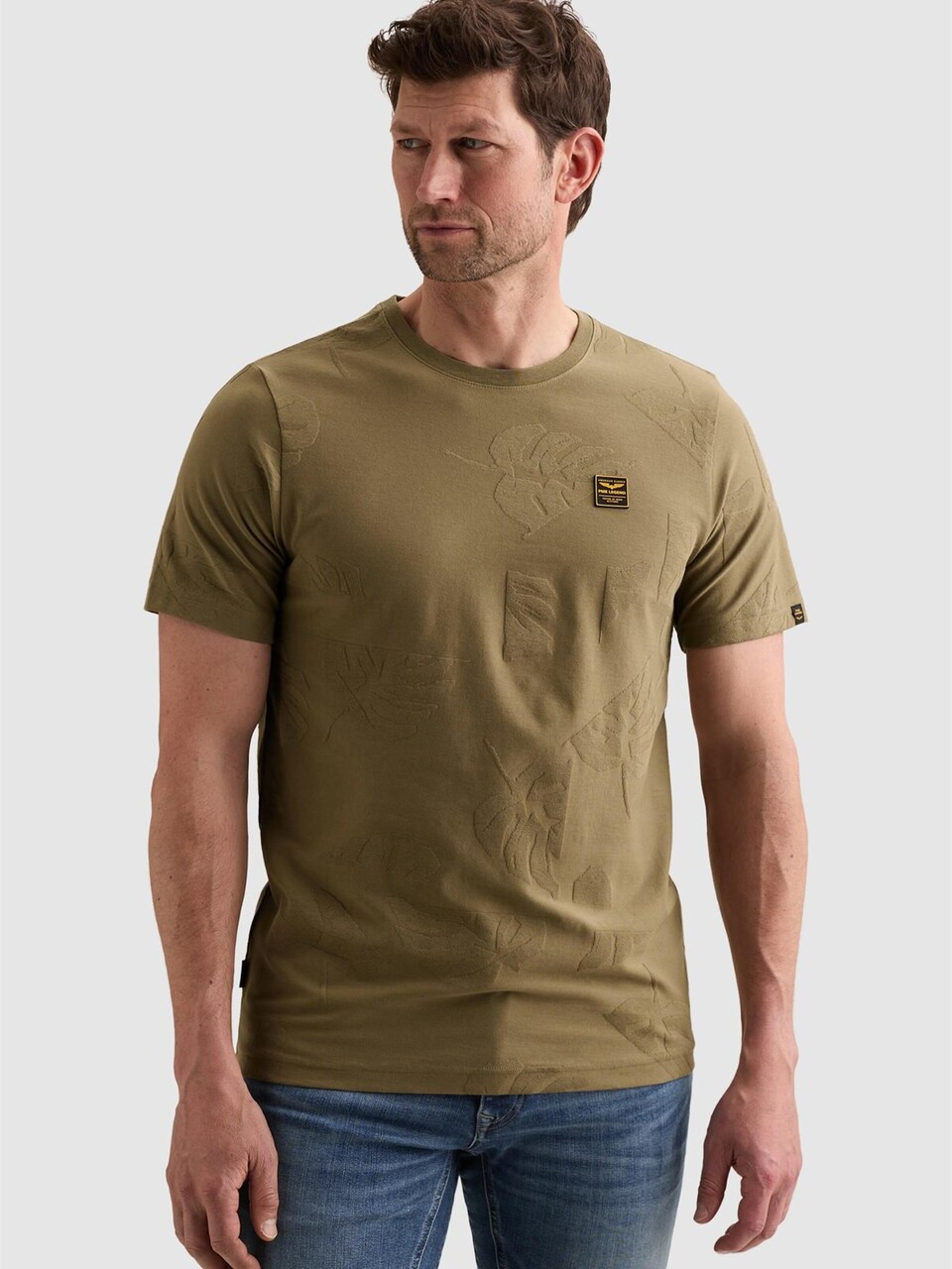 T-shirt 'T-shirt with allover jacquard pattern'