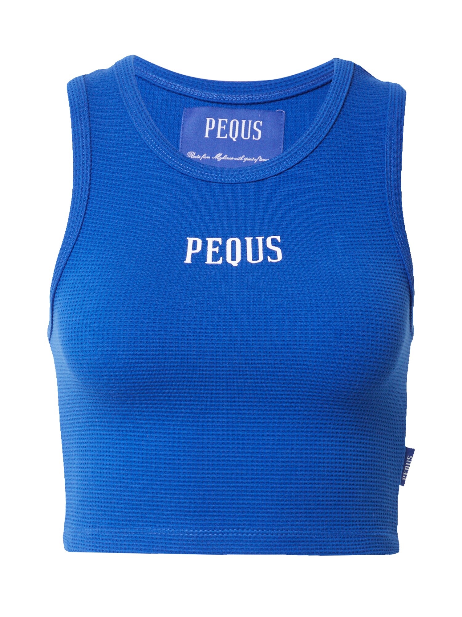 Pequs Top  kráľovská modrá / biela