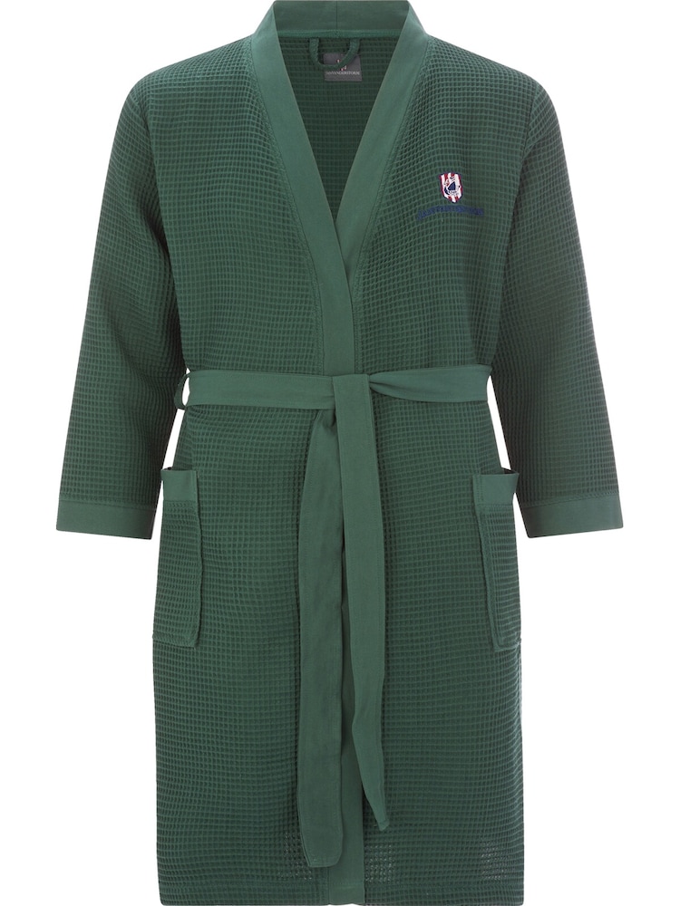 Jan Vanderstorm Bademantel ' Aretti ' Herren Größe XXXL dunkelgrün