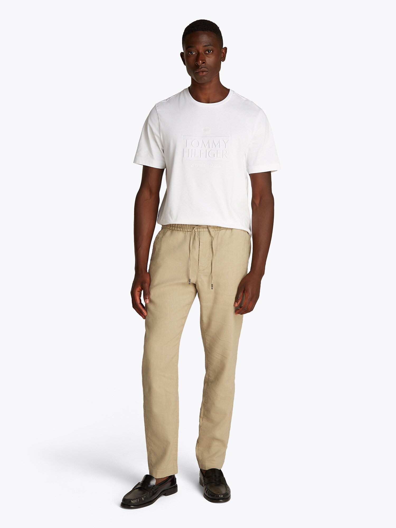 TOMMY HILFIGER Chino nohavice 'Harlem' piesková (obrázok 4)