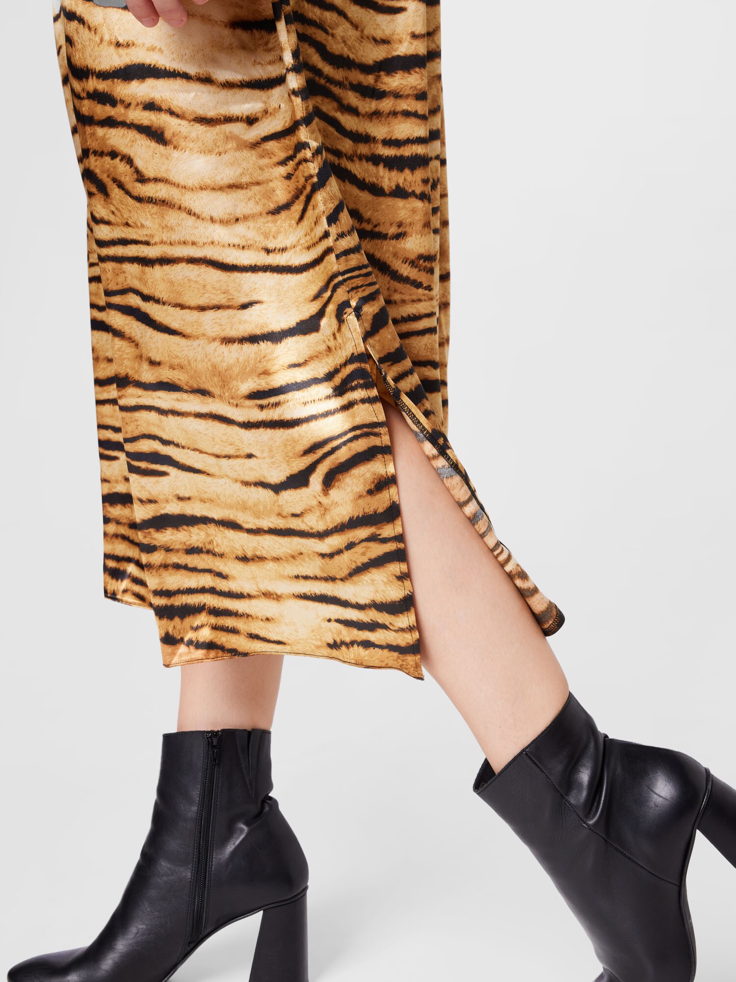Dorothy Perkins Curve Sukňa krémová / hnedá / gaštanová / okrová (obrázok 5)