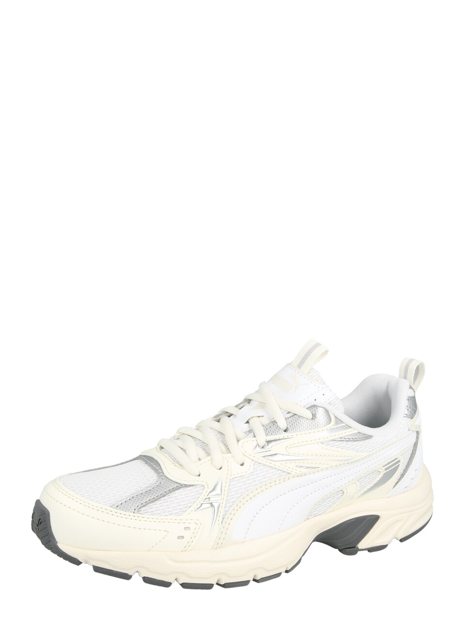 Låg sneaker 'Milenio Tech' silver / vit