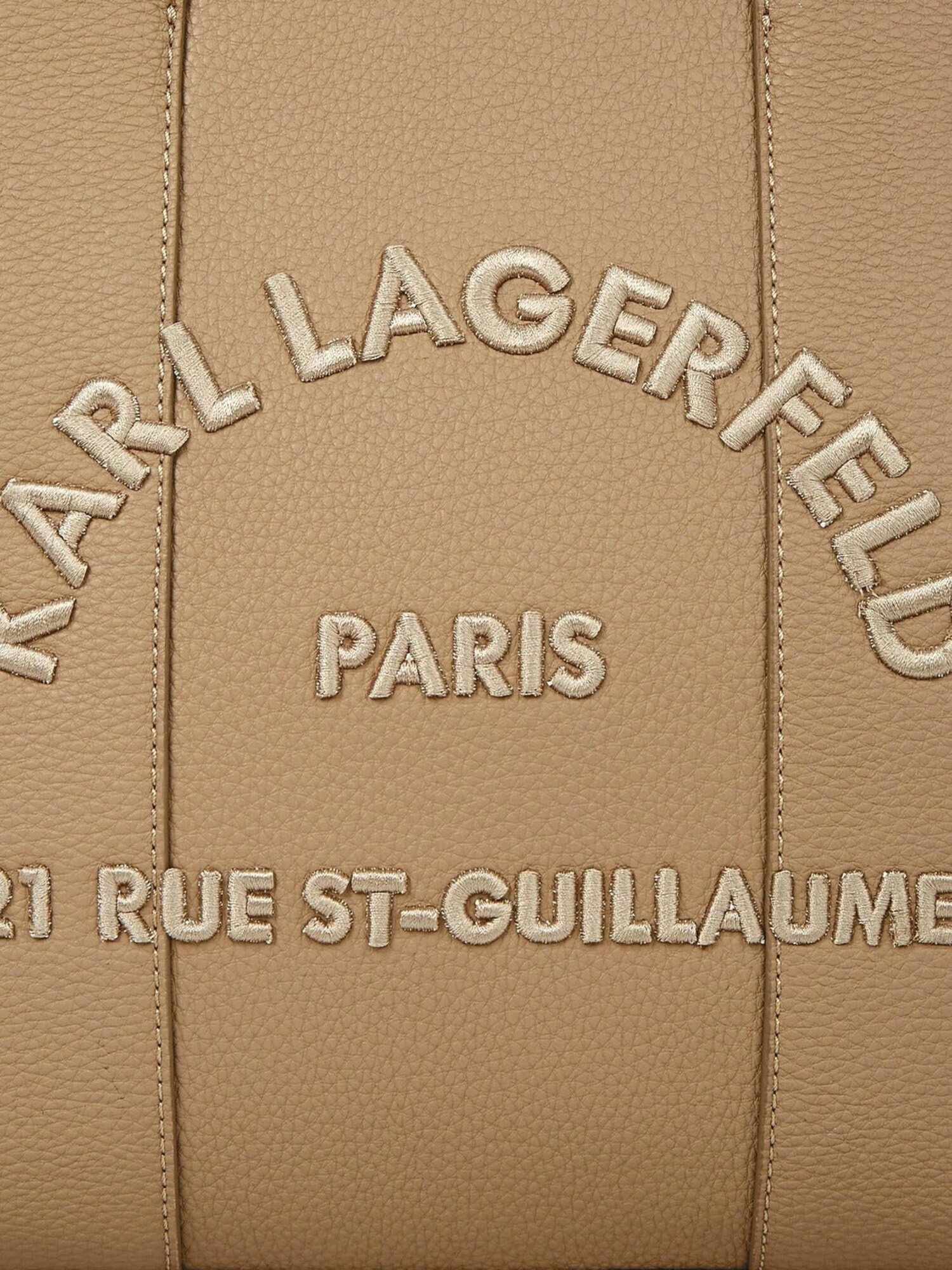 Karl Lagerfeld Shopper marrón – imagen 4