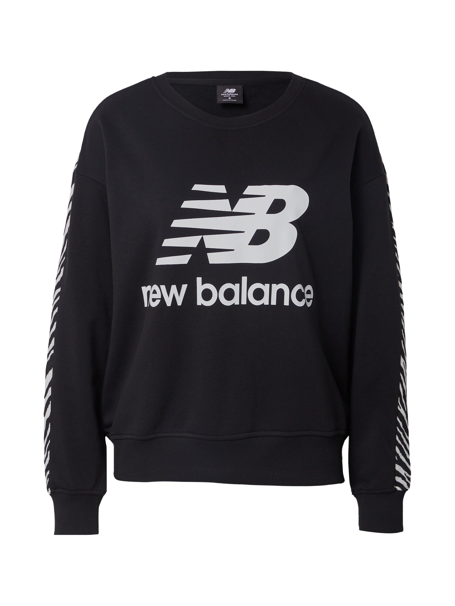 new balance Megztinis be užsegimo  juoda / balta