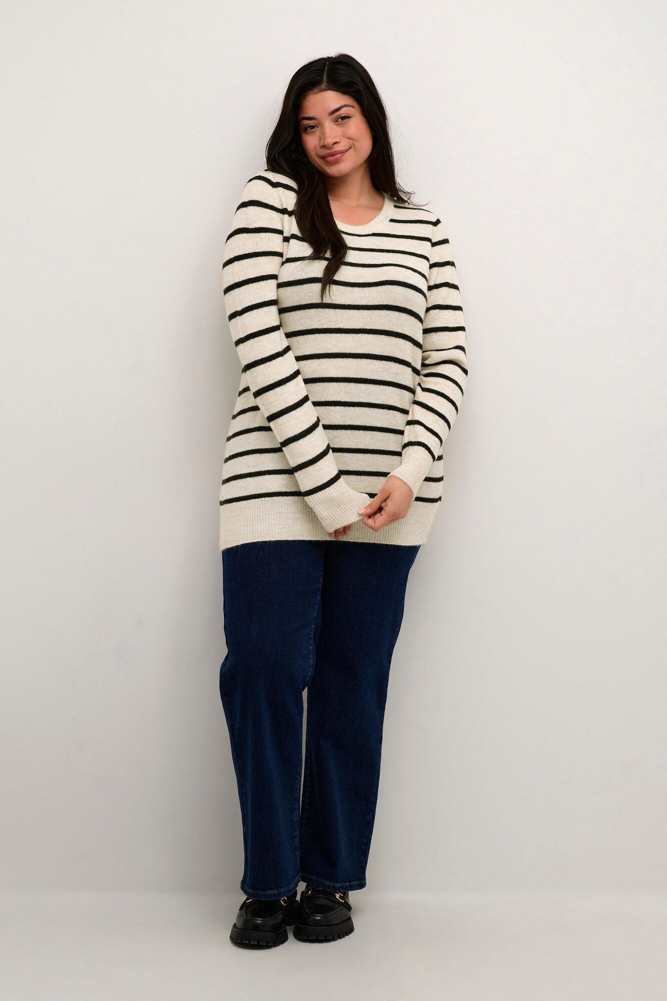 Thumbnail - KAFFE CURVE Pullover KA Linda