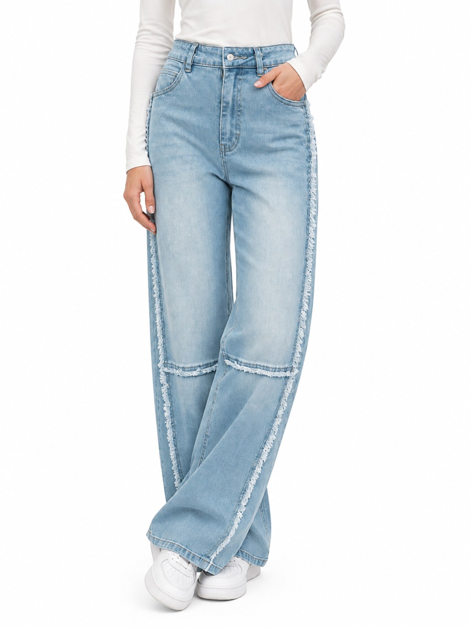 Meetwee Jeans Blauw Denim