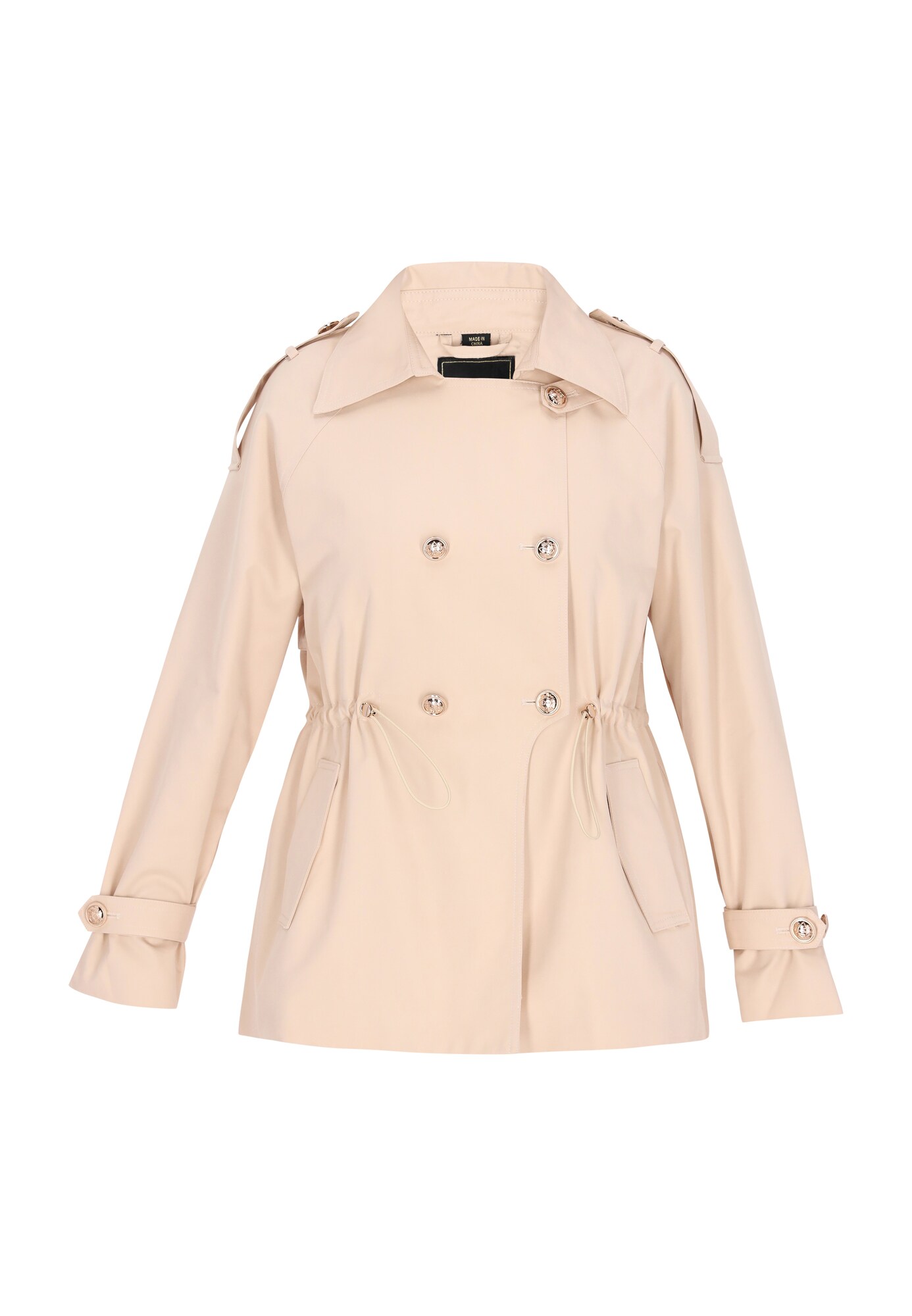 faina Palton de primăvară-toamnă  crem