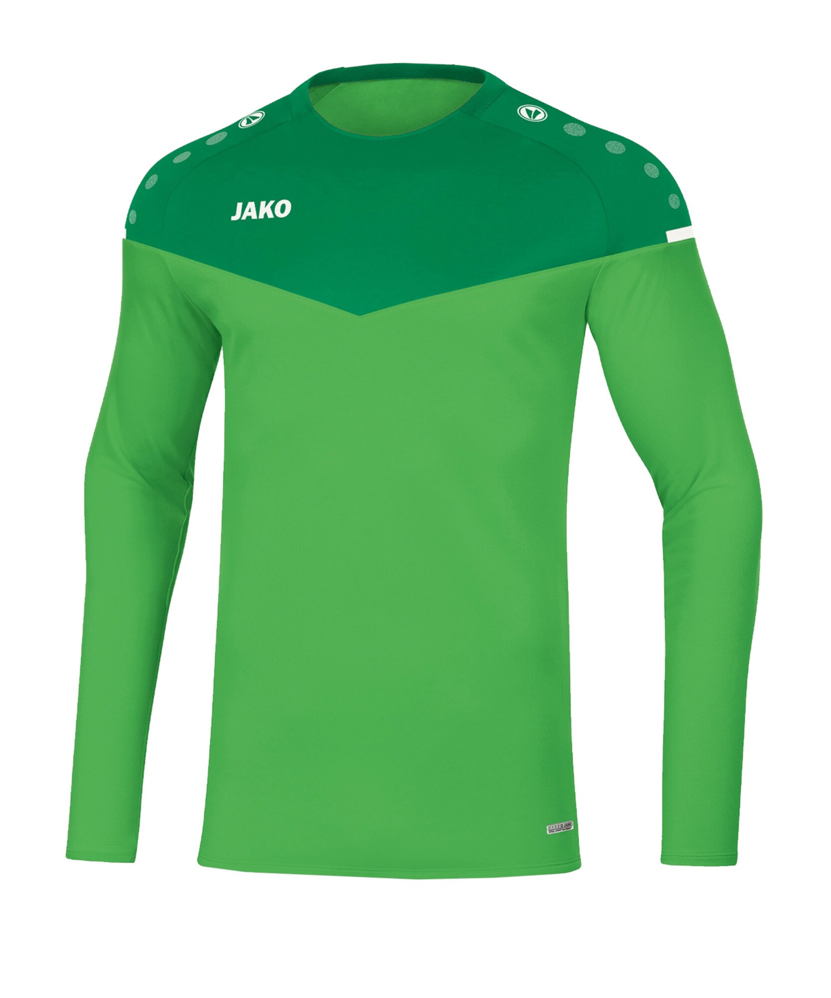 JAKO Tricou funcțional  verde / verde iarbă / alb