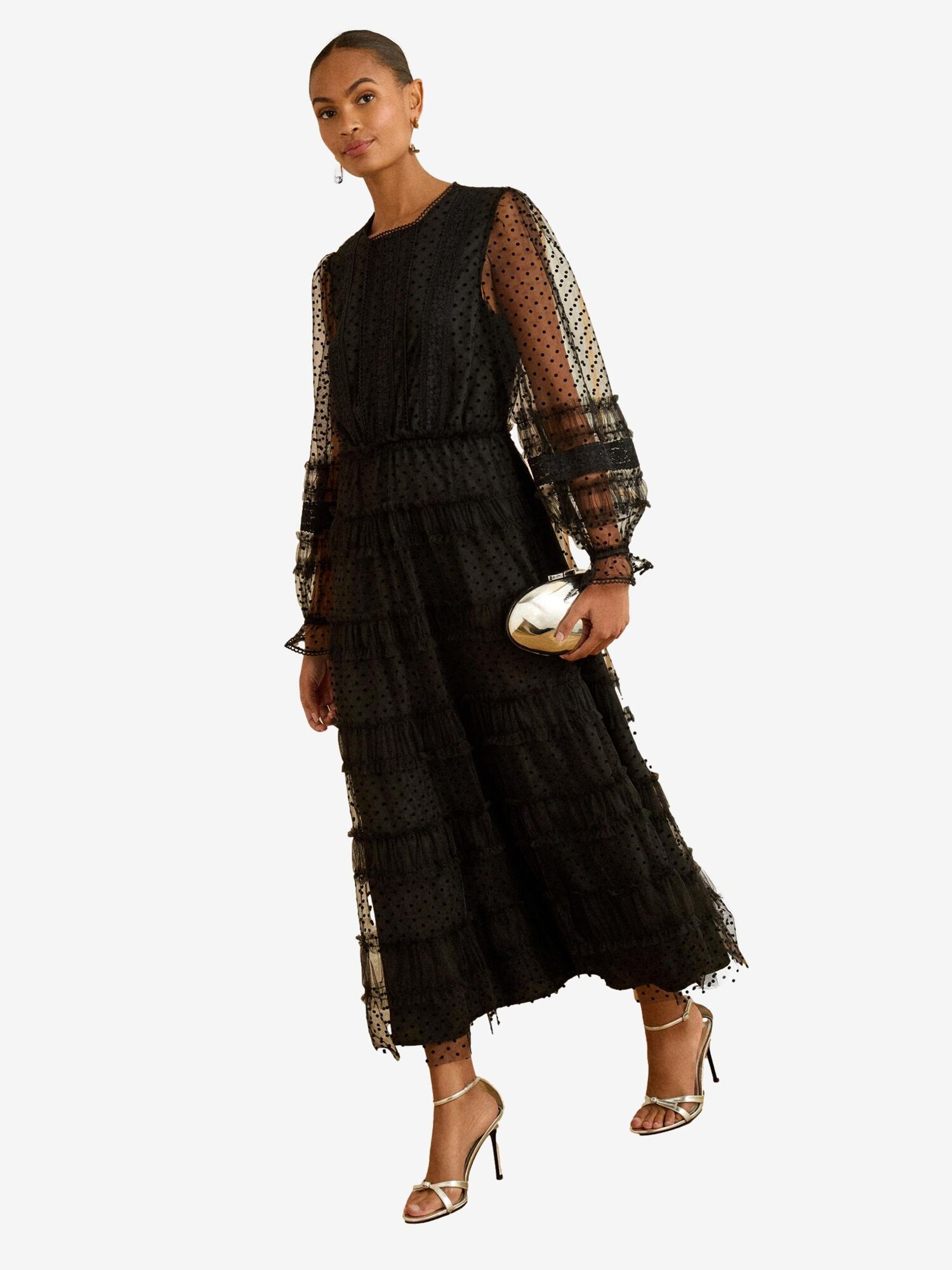 love & roses Rochie  negru