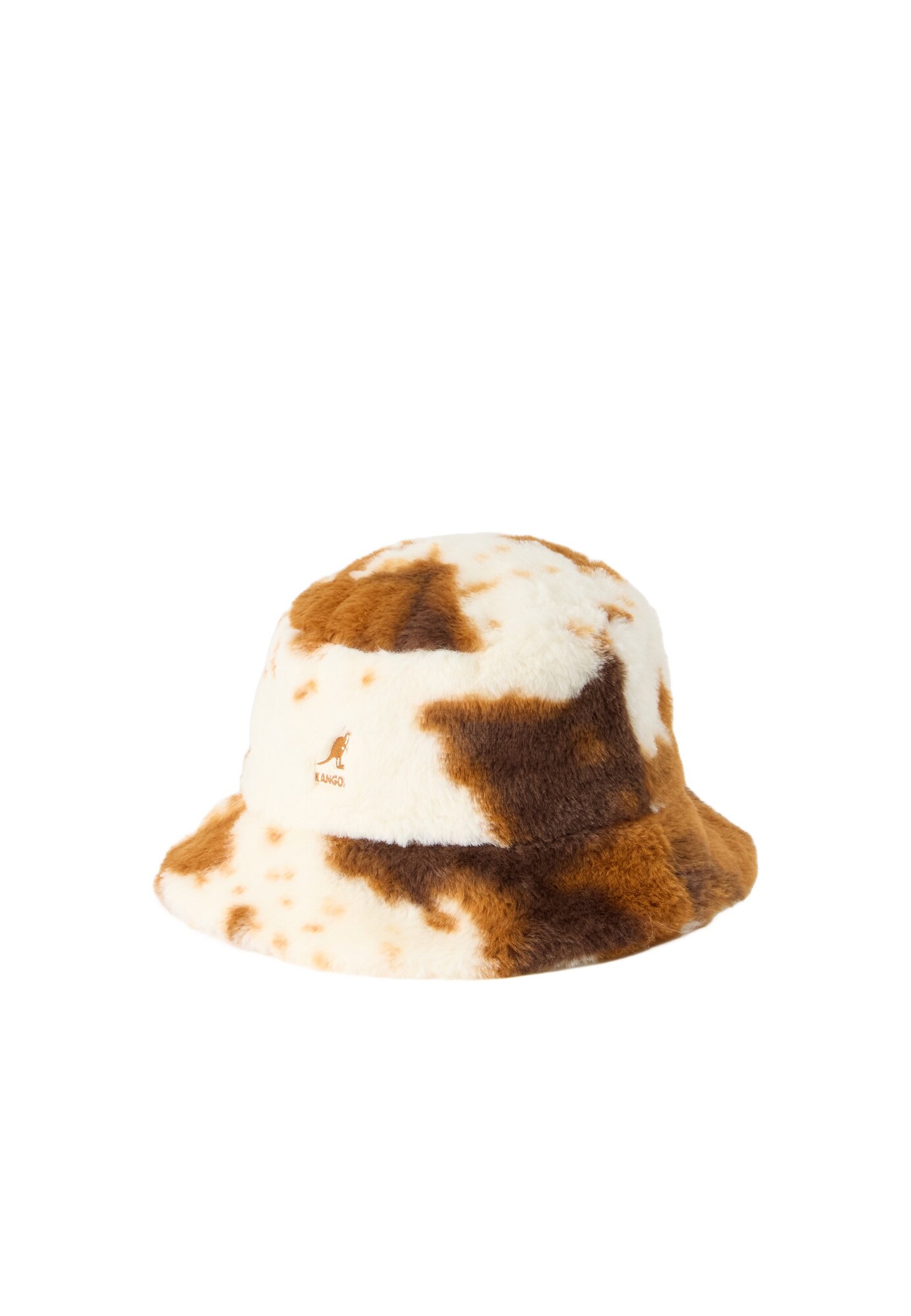 KANGOL Pălărie maro / maro caramel / alb