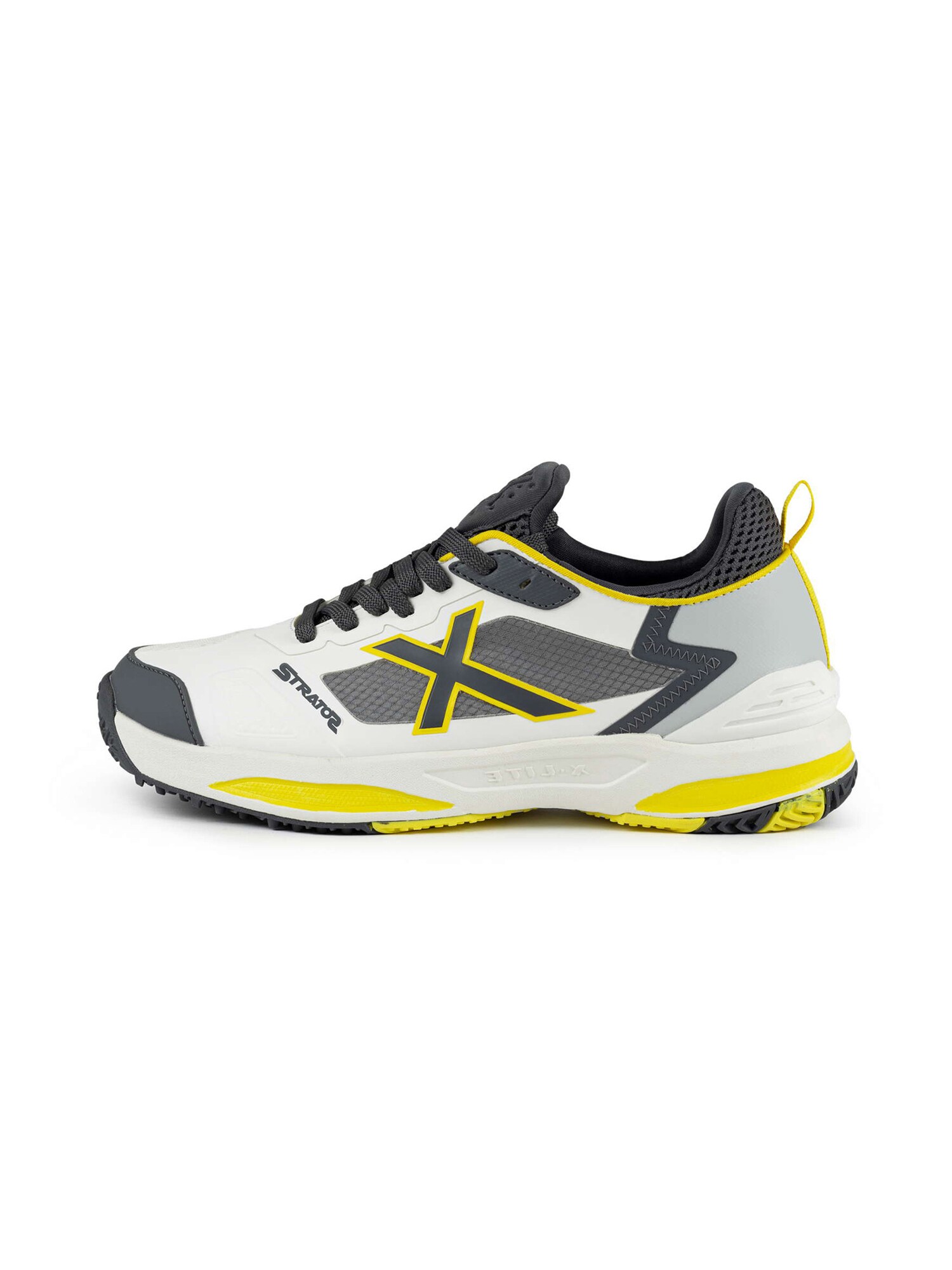 MUNICH Sneaker low  galben lămâie / gri / gri metalic / alb