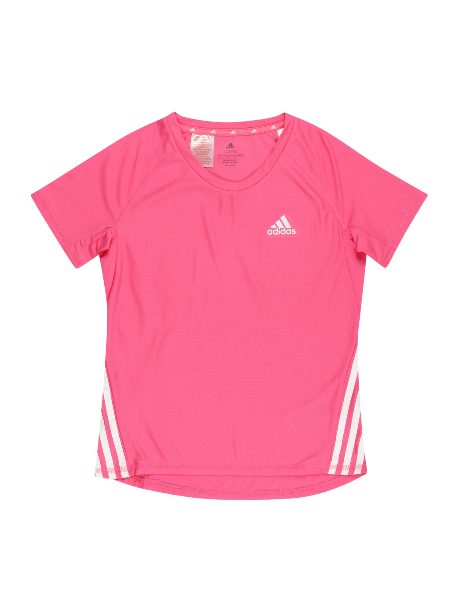 ADIDAS PERFORMANCE Sporta krekls rozīgs / balts