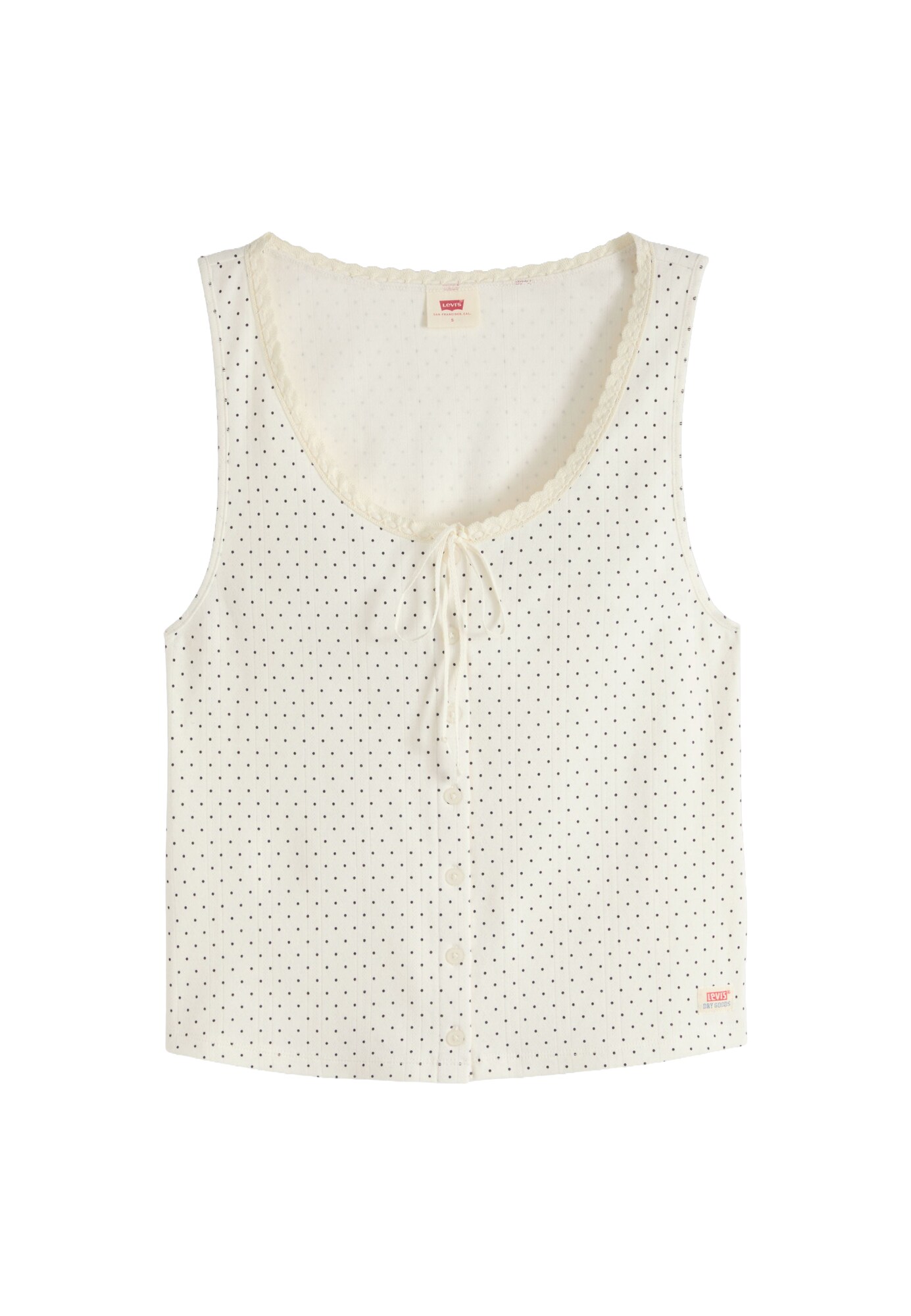 LEVIS ® Top DRY GOODS crem / negru