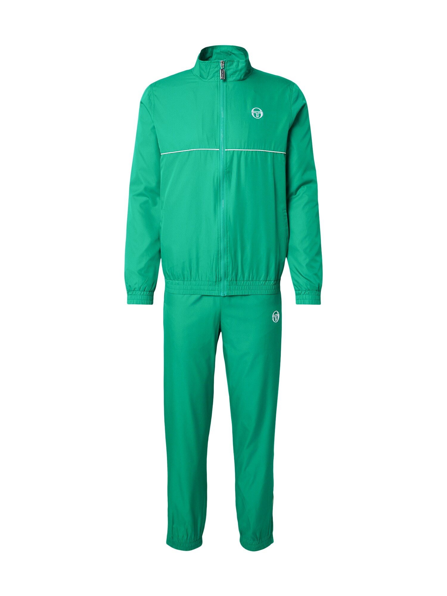 Sergio Tacchini Ropa para correr 'CEASAR'  verde / blanco