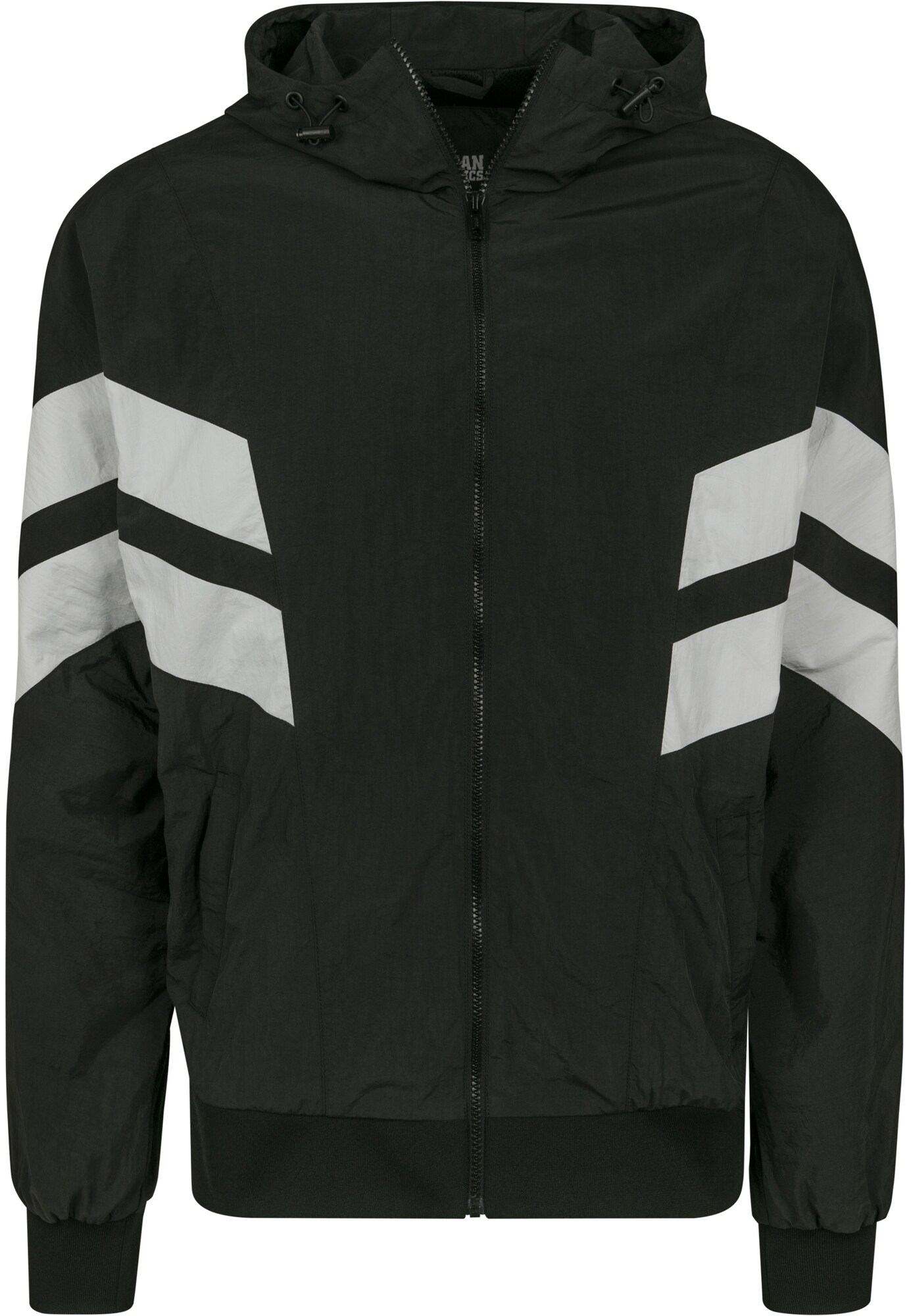 Urban Classics Prechodná bunda  čierna / biela
