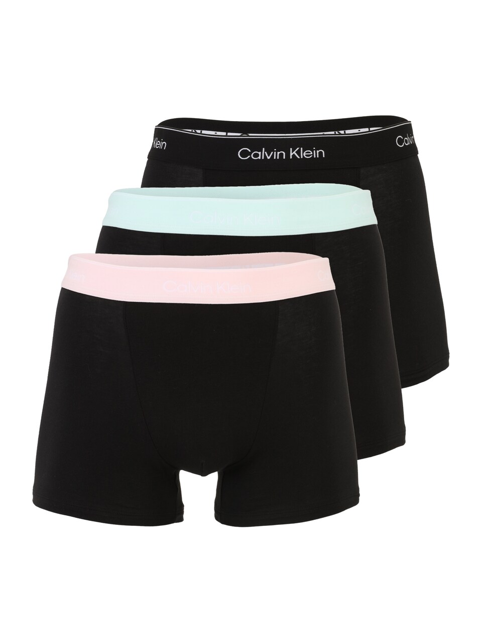 Boxershorts mint / rosa / svart