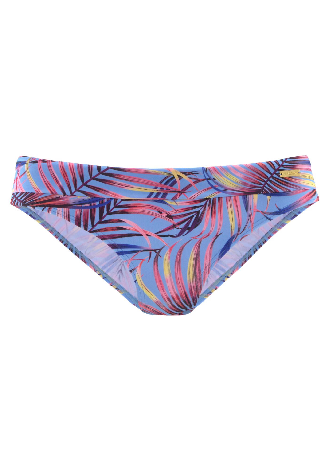 LASCANA Bikini nadrágok  kék / sárga / arany / rózsaszín akciós termékkép 1