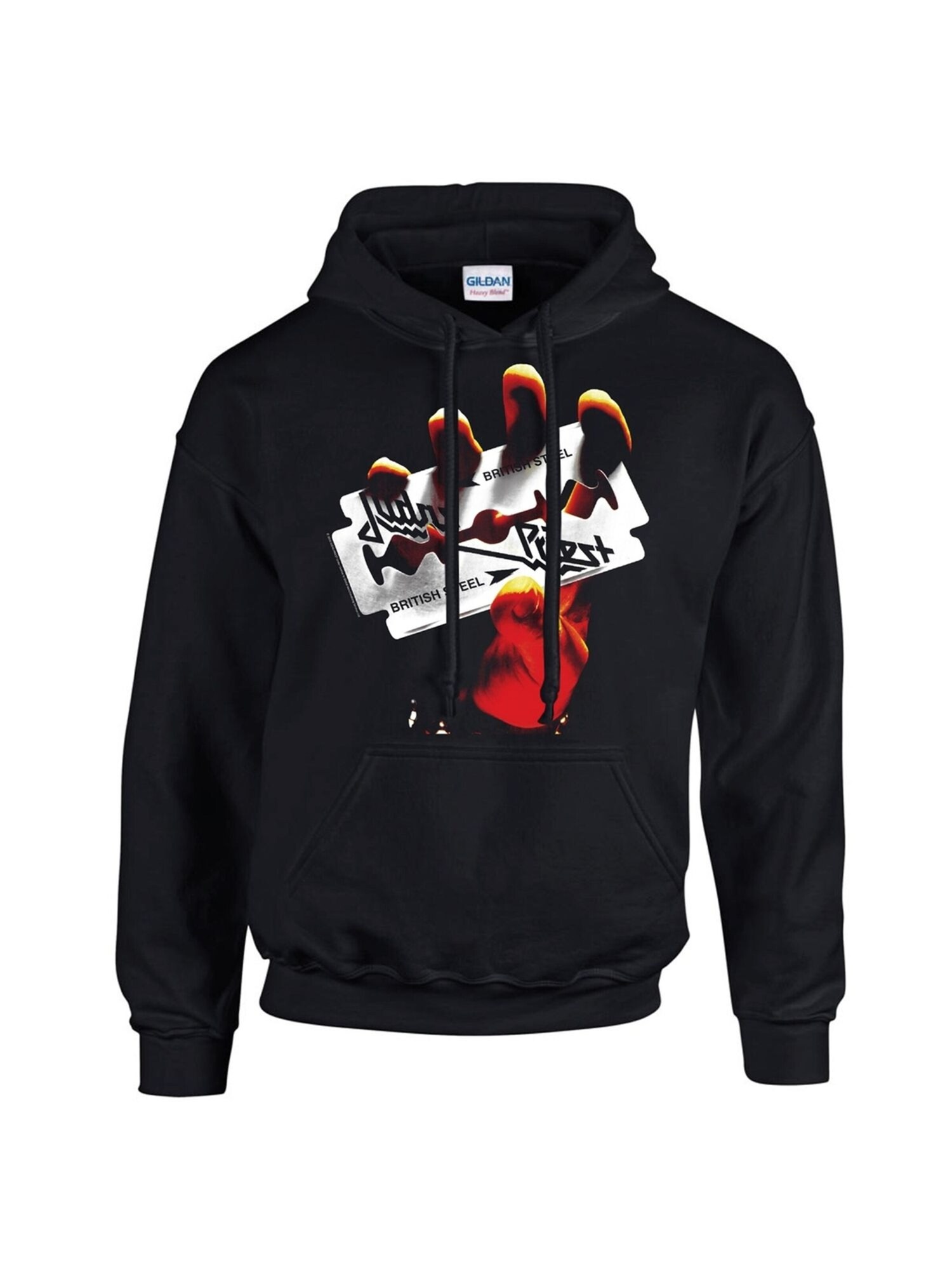 Judas Priest Felpa 'Judas Priest British Steel Kapuzenpullover' nero