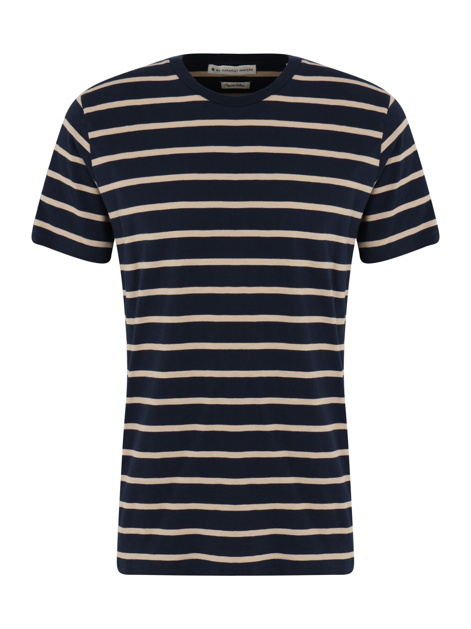 By Garment Makers Marškinėliai 'Scott' tamsiai mėlyna / balta