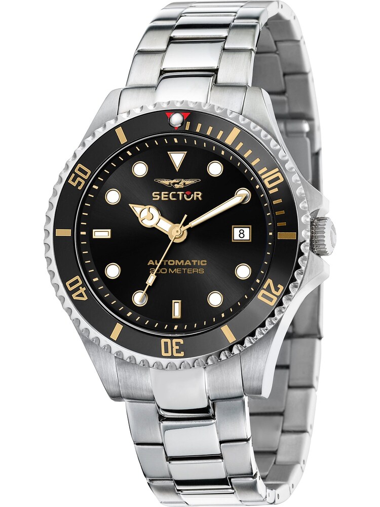 SECTOR Uhr Herren Größe One Size rosegold / schwarz / silber