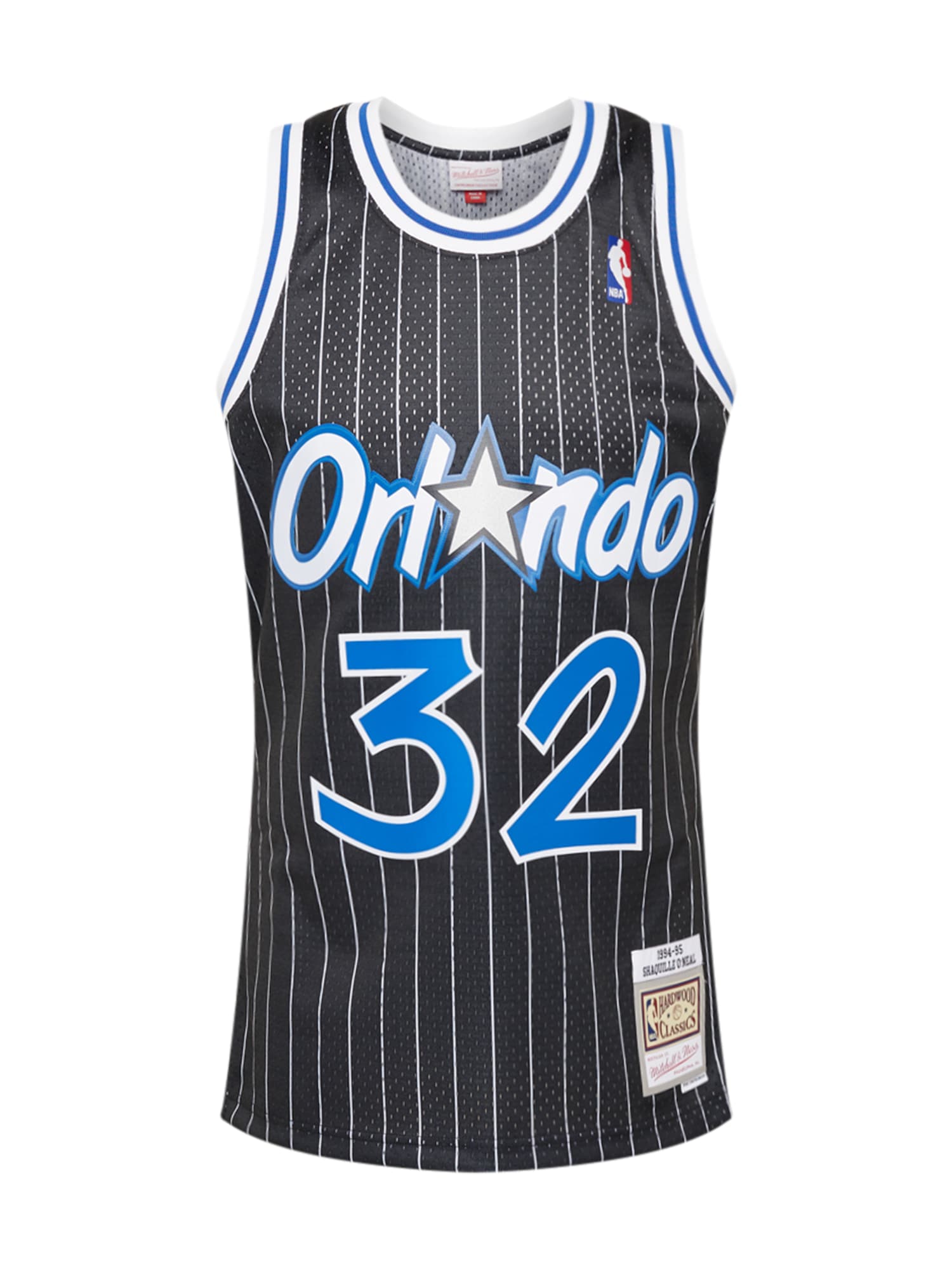 Mitchell & Ness Camisa  azul real / preto / branco