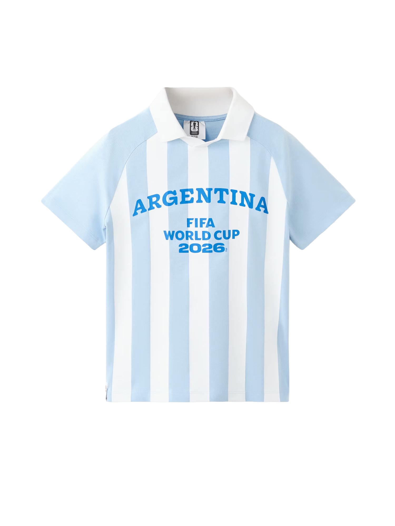 MANGO KIDS Tricou FIFAR albastru deschis
