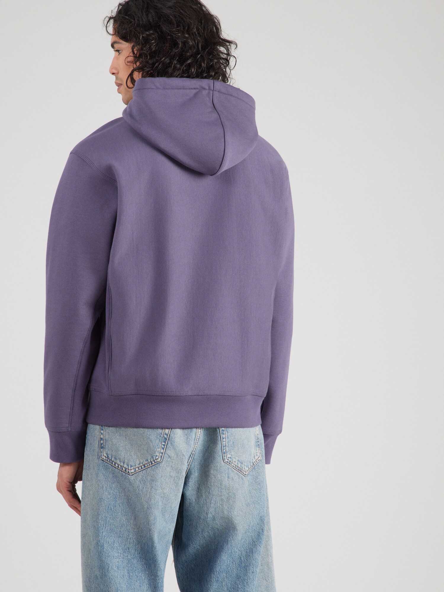 Carhartt WIP Sudadera 'American Script'  ciruela – imagen 4