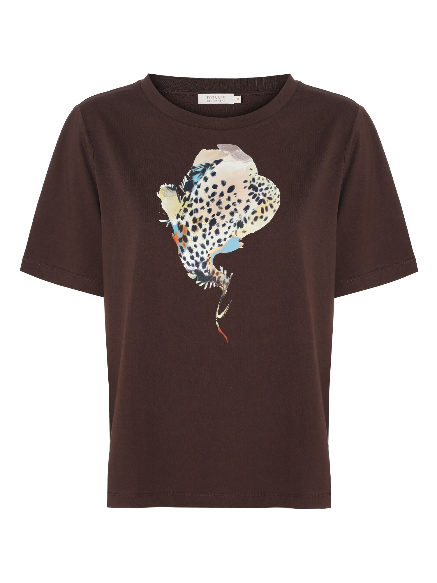 TATUUM Tricou Landa albastru deschis / ciocolatiu / gri piatră / negru