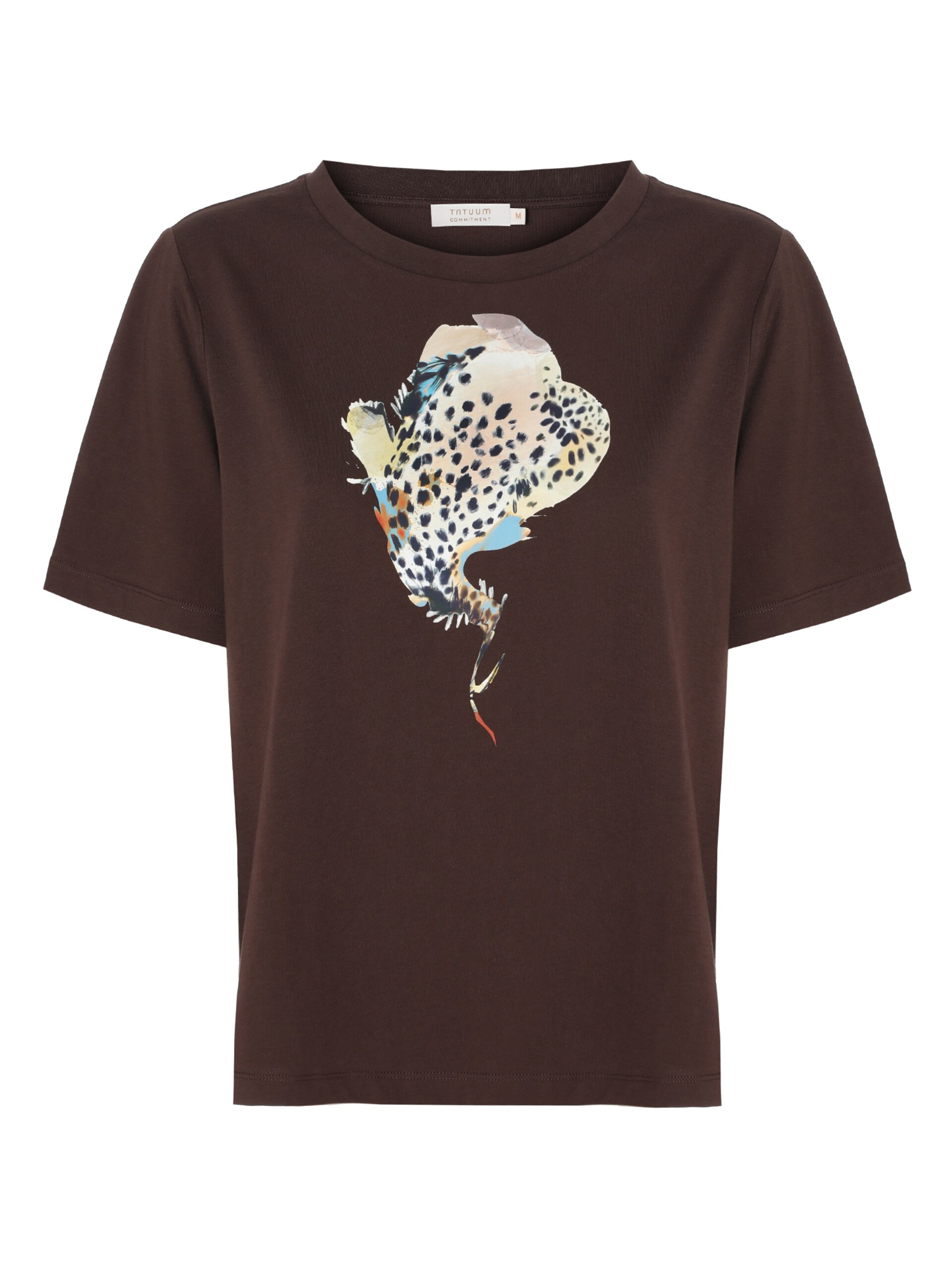 TATUUM T-shirt 'Landa' ljusblå / choklad / stone dam
