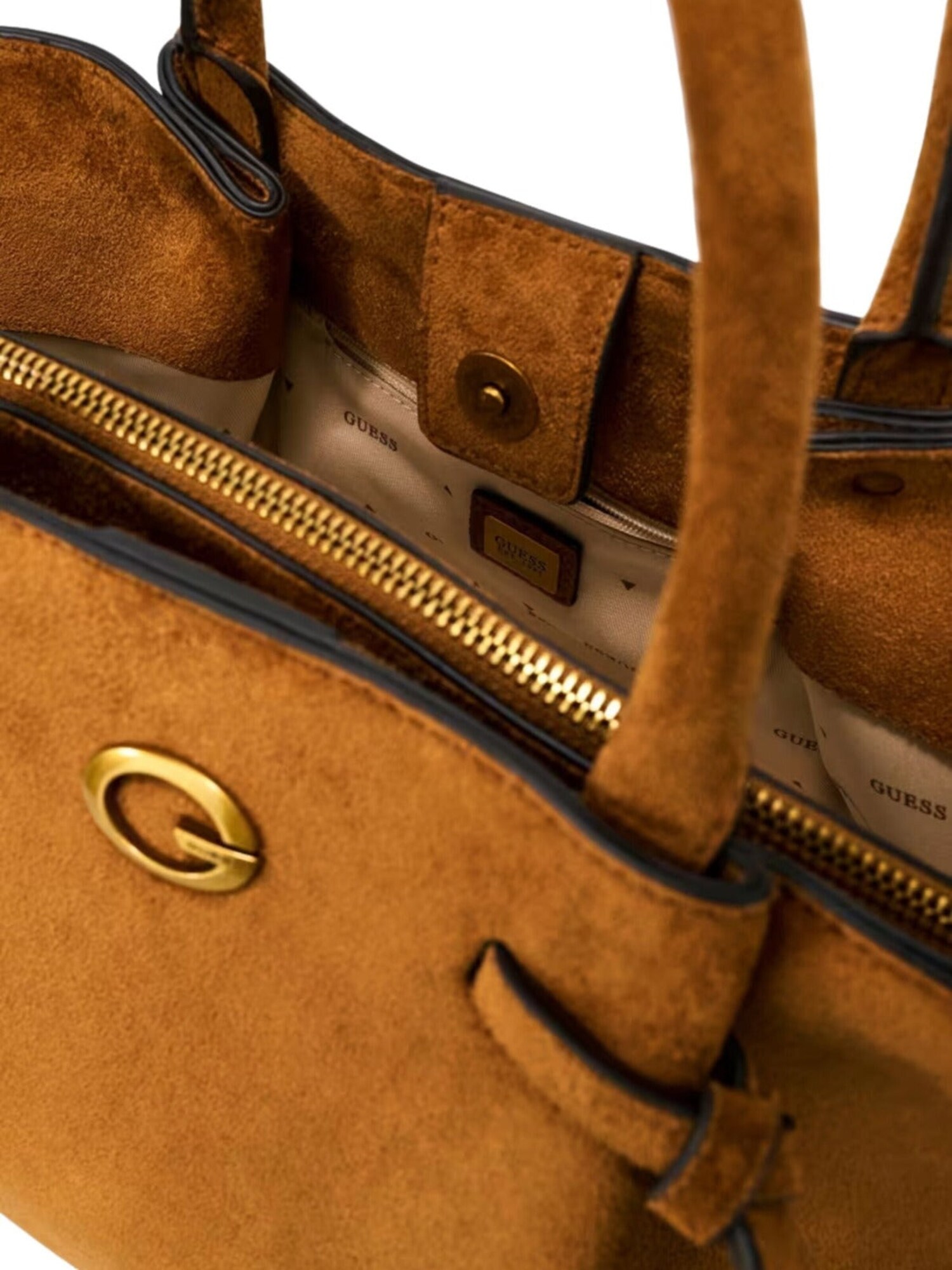 GUESS Shopper 'Guess Sac à Main Allegra Cognac'  marrón