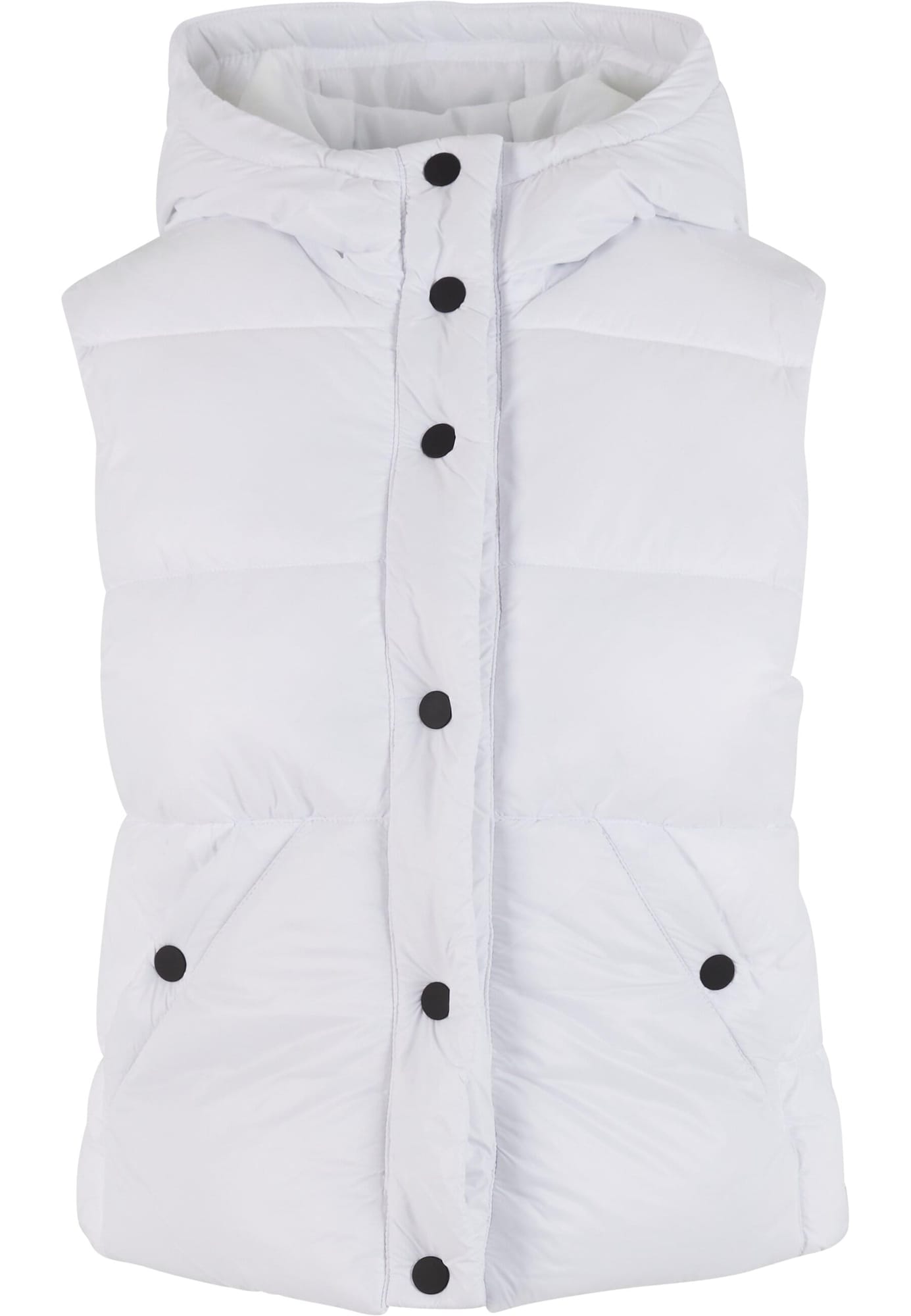 Urban Classics Vestă  negru / alb