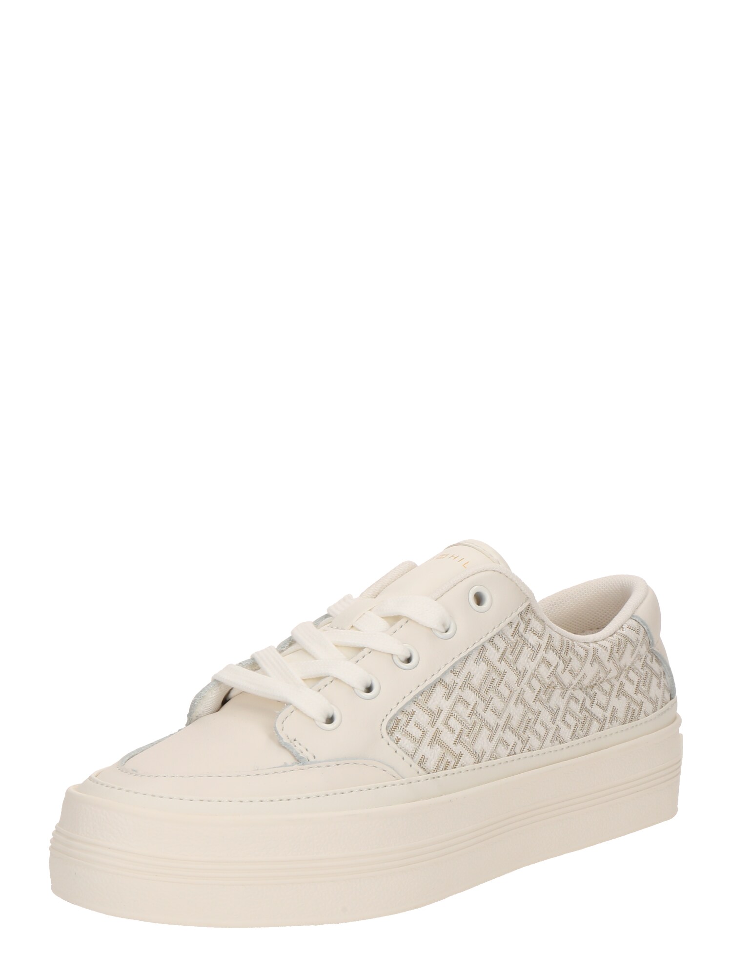TOMMY HILFIGER Sneaker low  maro / alb lână
