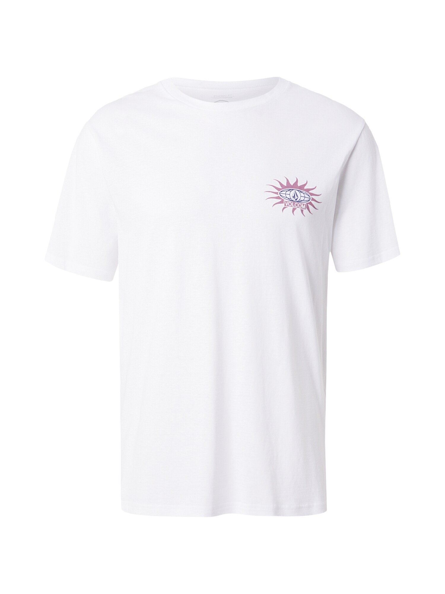 T-shirt 'Sunlog' marinblå / magenta