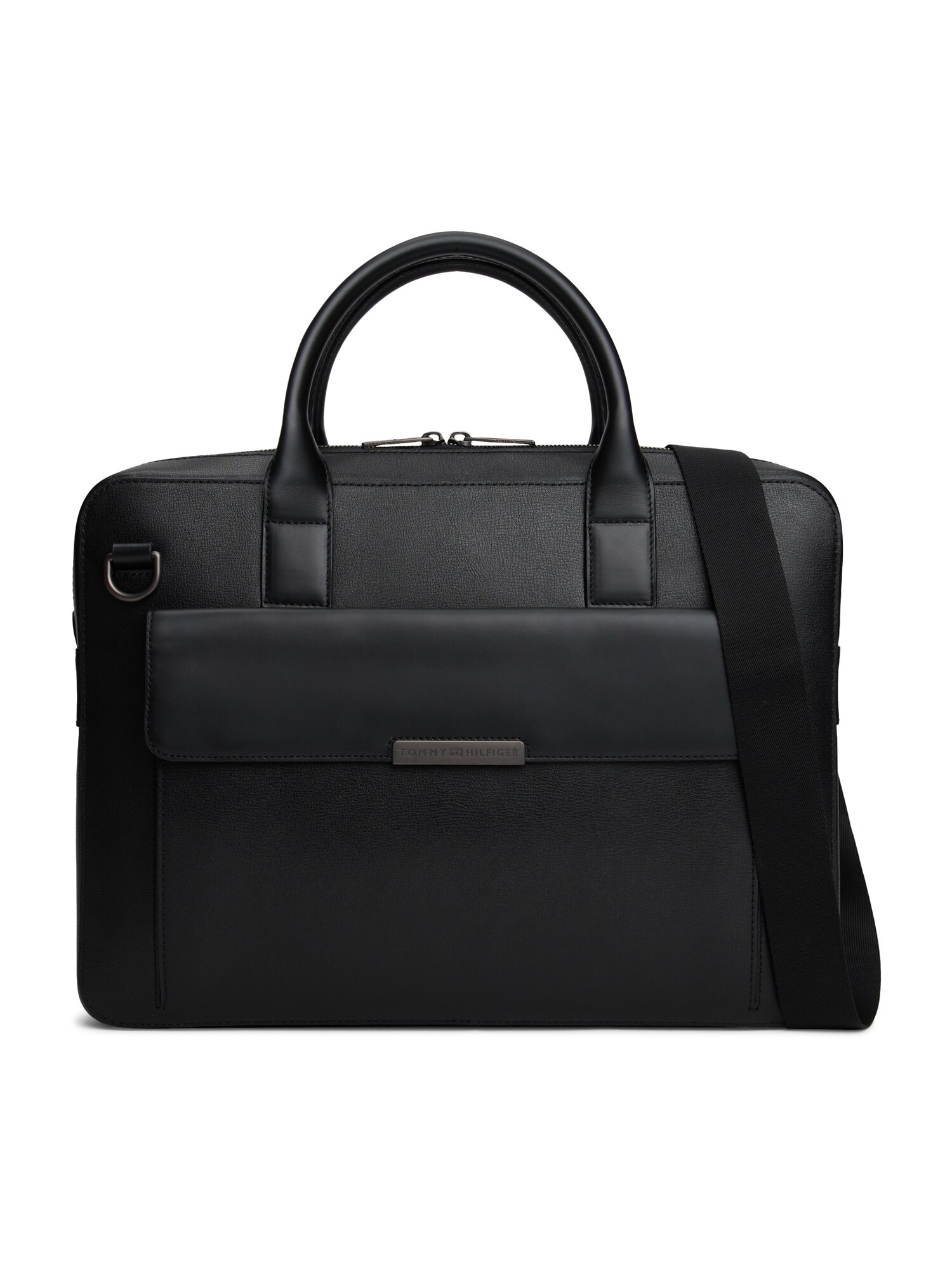 TOMMY HILFIGER Geantă laptop  negru