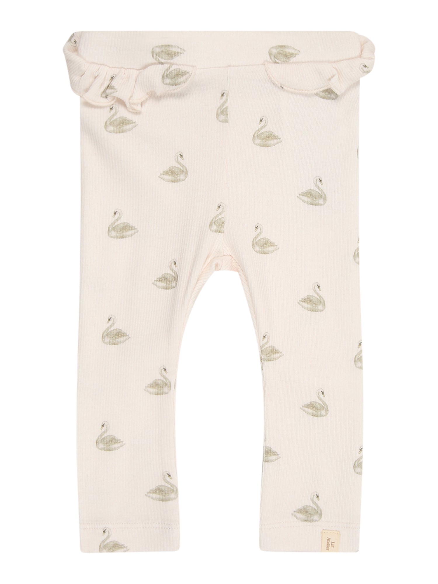 Lil'Atelier Leggings 'NBFGAVO'  greige / pasztell-rózsaszín akciós termékkép 1