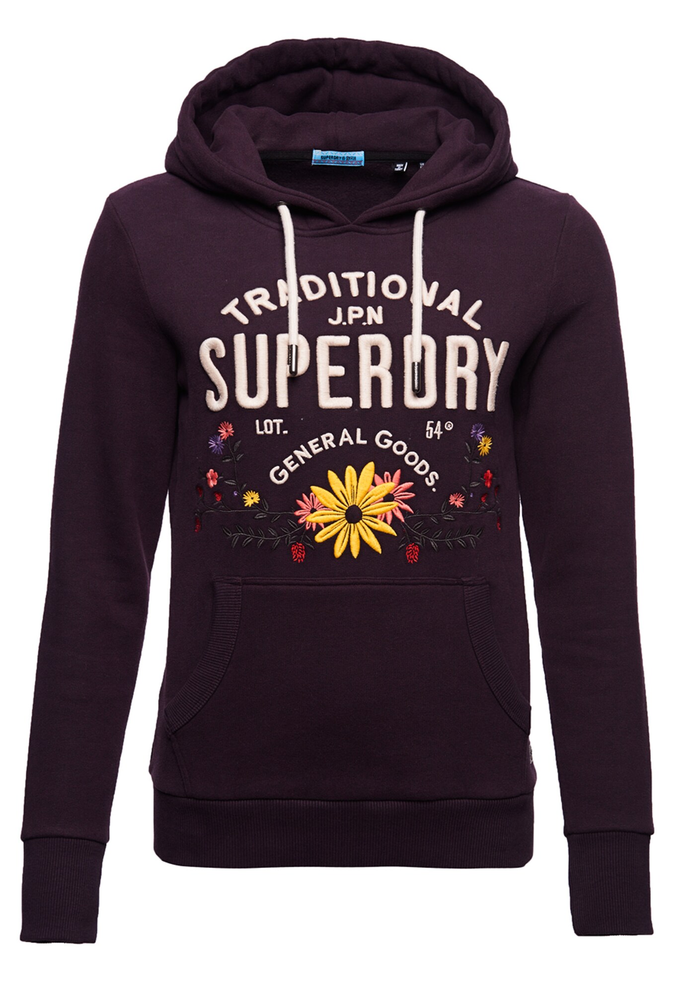 Superdry Megztinis be užsegimo 'Folk'  gervuogių spalva / mišrios spalvos