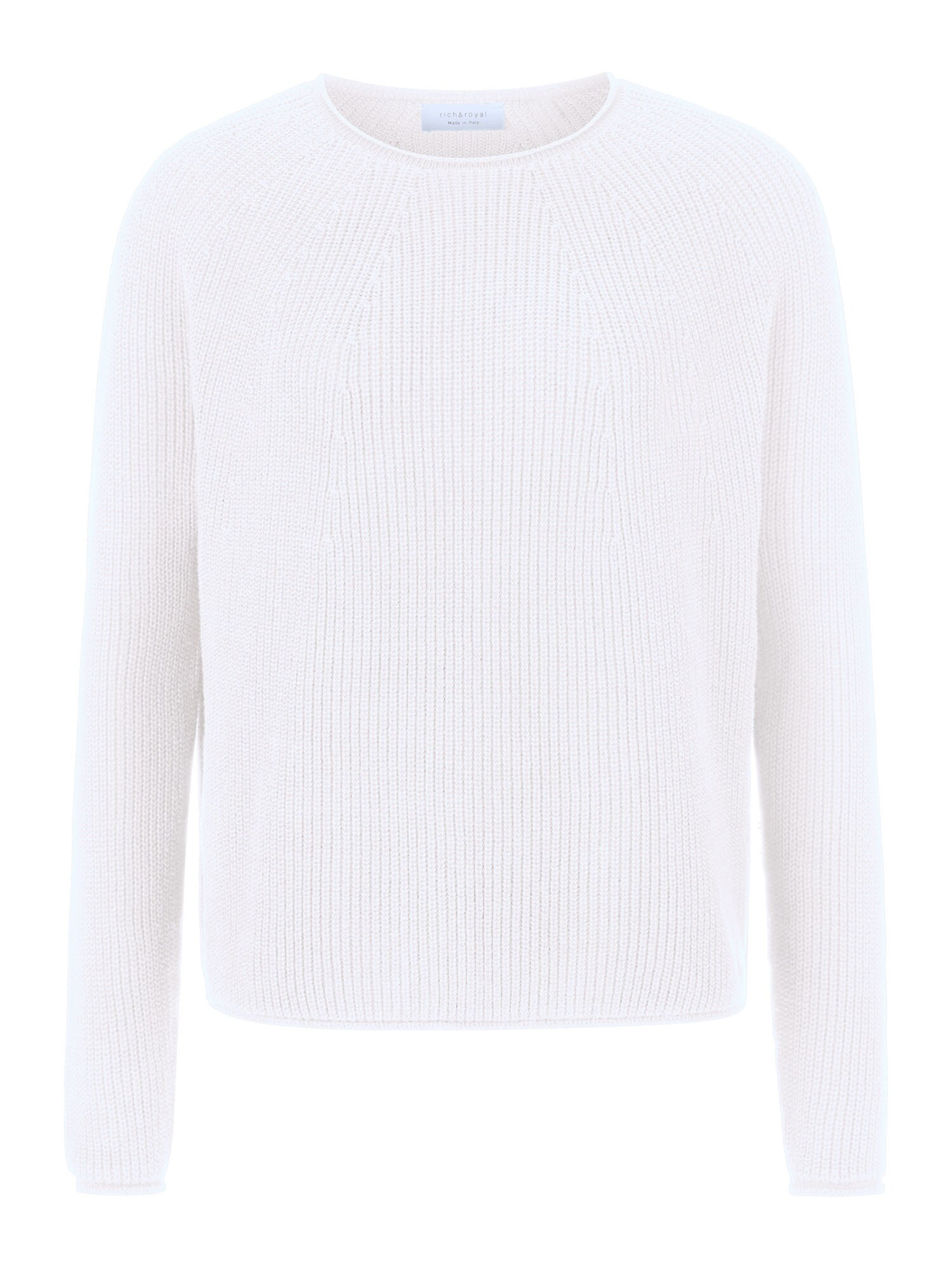 Rich & Royal Pulover  alb murdar