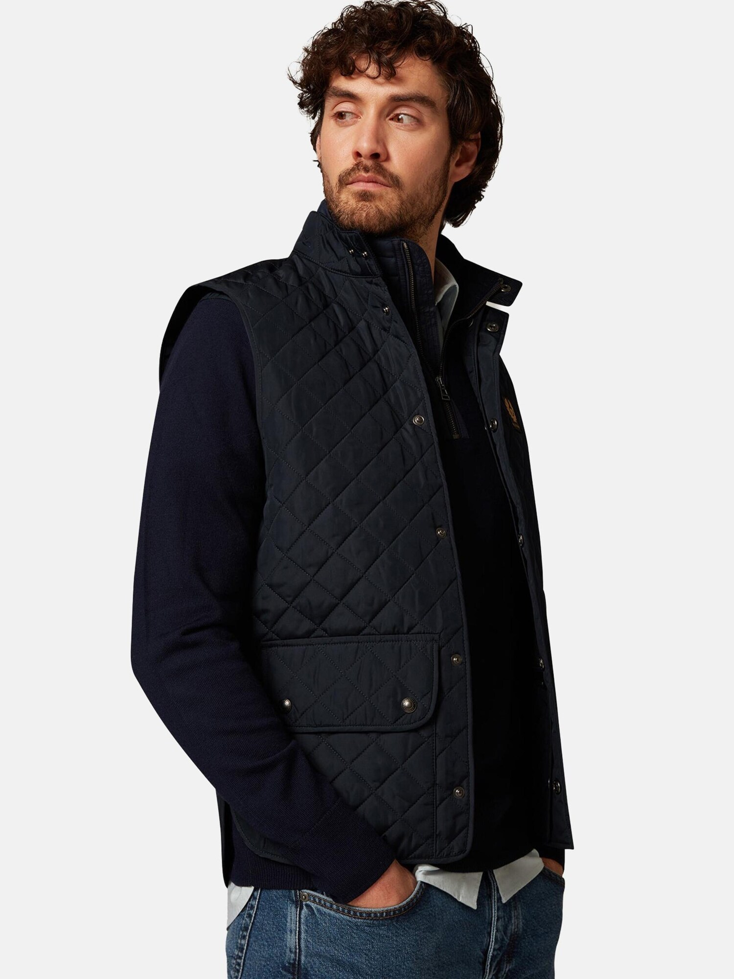 Belstaff Chaleco 'BELSTAFF ICON GILET GILET'  azul oscuro
