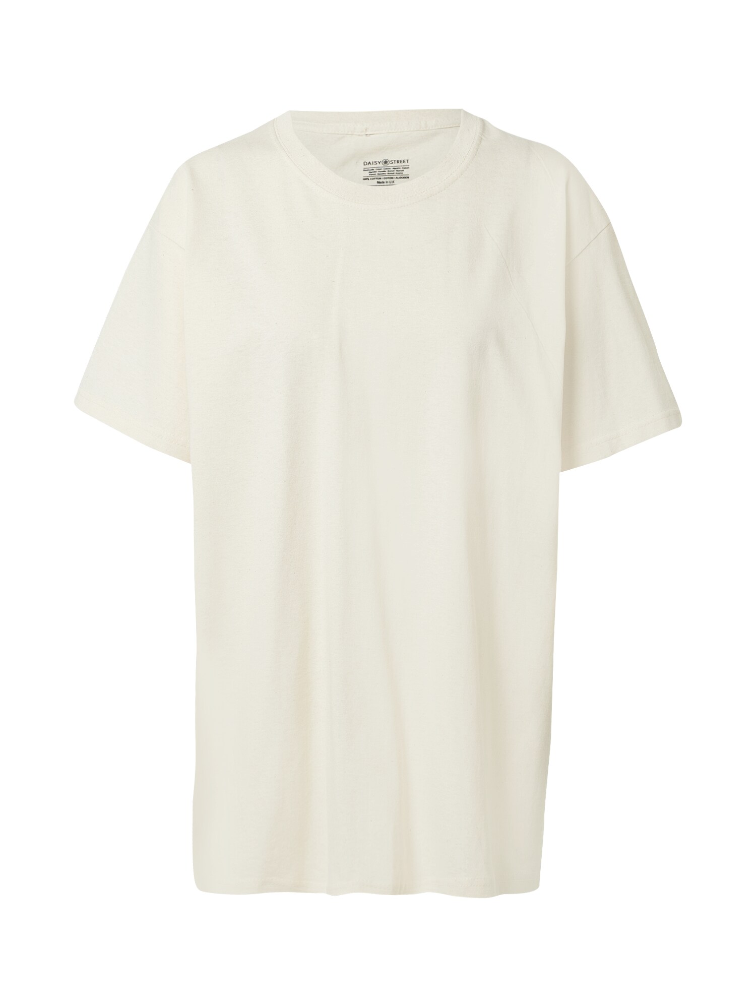 Daisy Street Marškinėliai 'TYLER'  juoda / natūrali balta