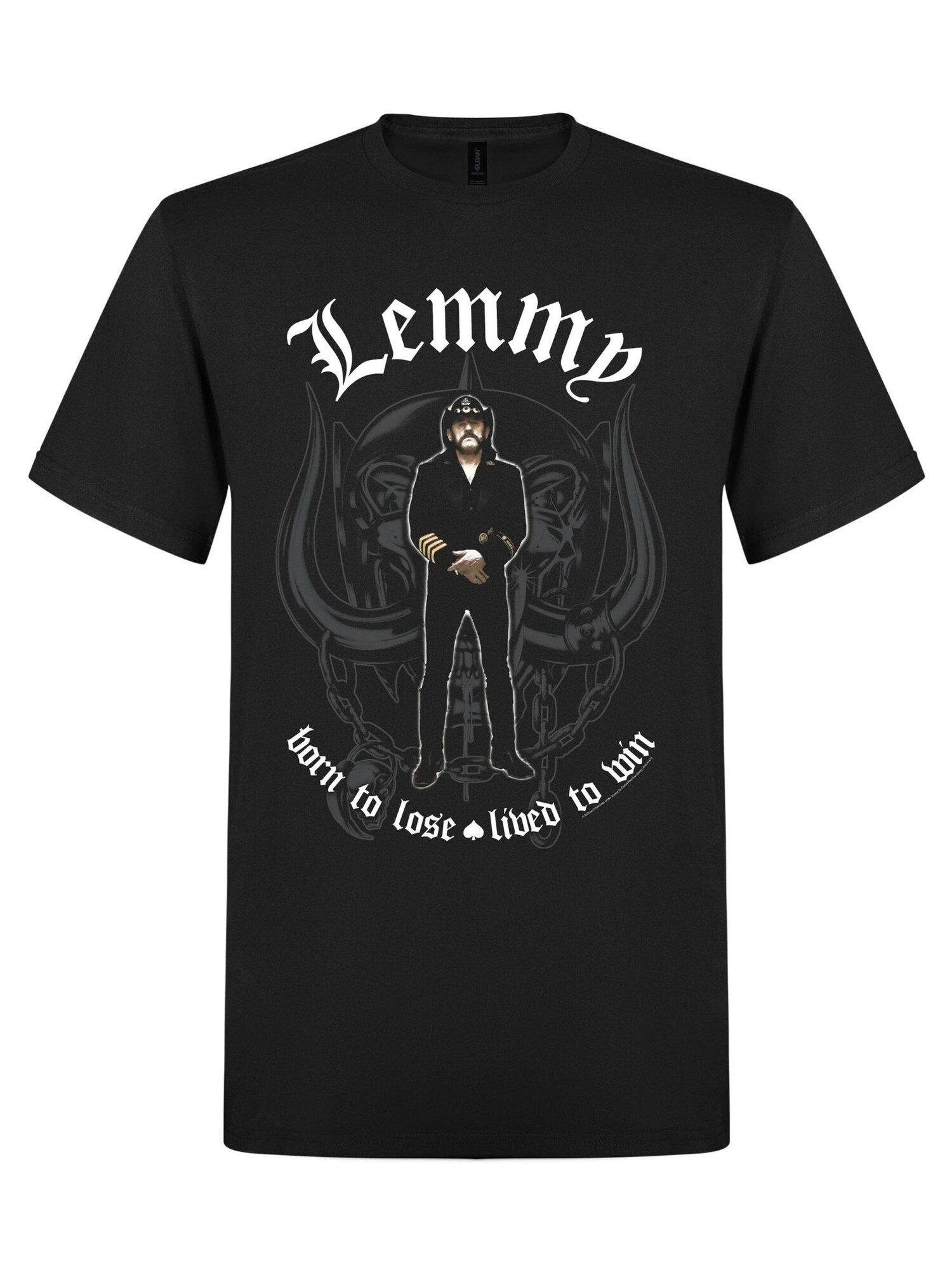 Lemmy Kilmister Camiseta 'Lemmy Kilmister --Memorial Statue T-Shirt' negro – imagen 2