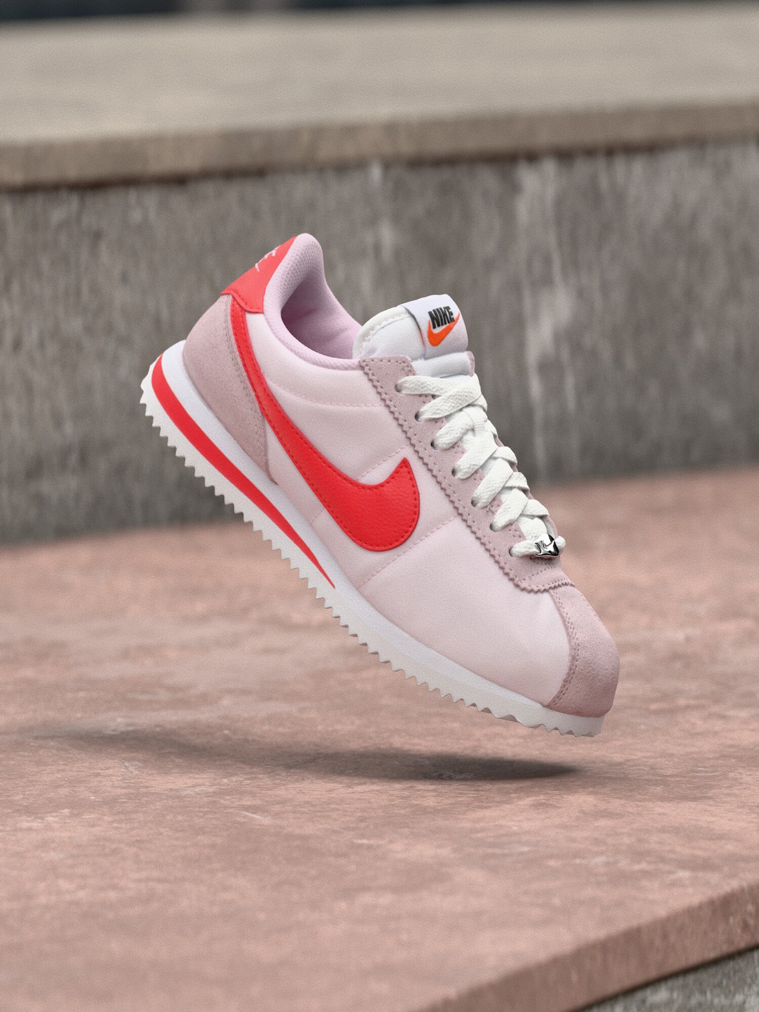 Nike Sportswear Zapatillas deportivas bajas 'CORTEZ'  naranja oscuro / rosé / rosa pastel
