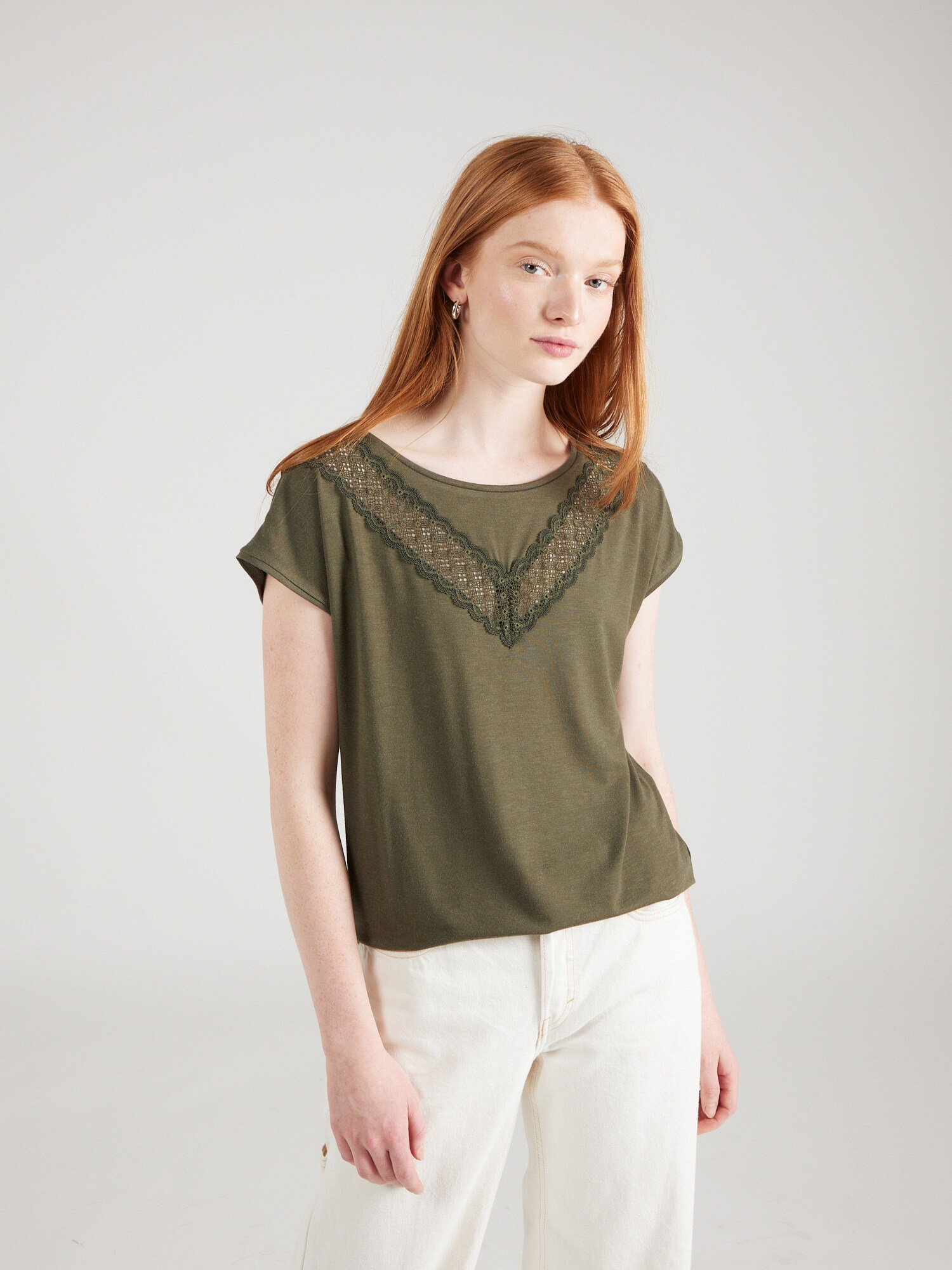 ABOUT YOU Póló 'Royalty'  khaki termék 2. képe