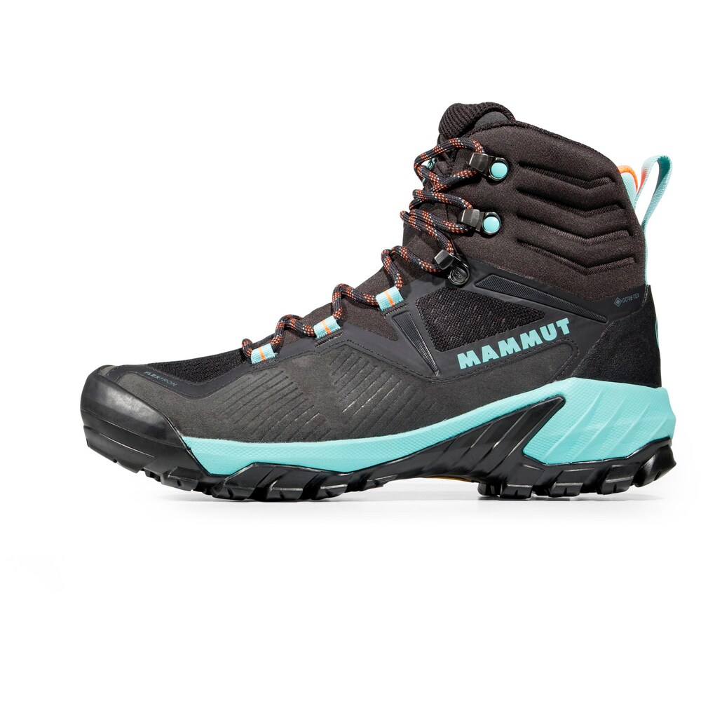 MAMMUT Outdoorschuh 'Sapuen' Damen Größe 37/37.5 türkis / braun / grau