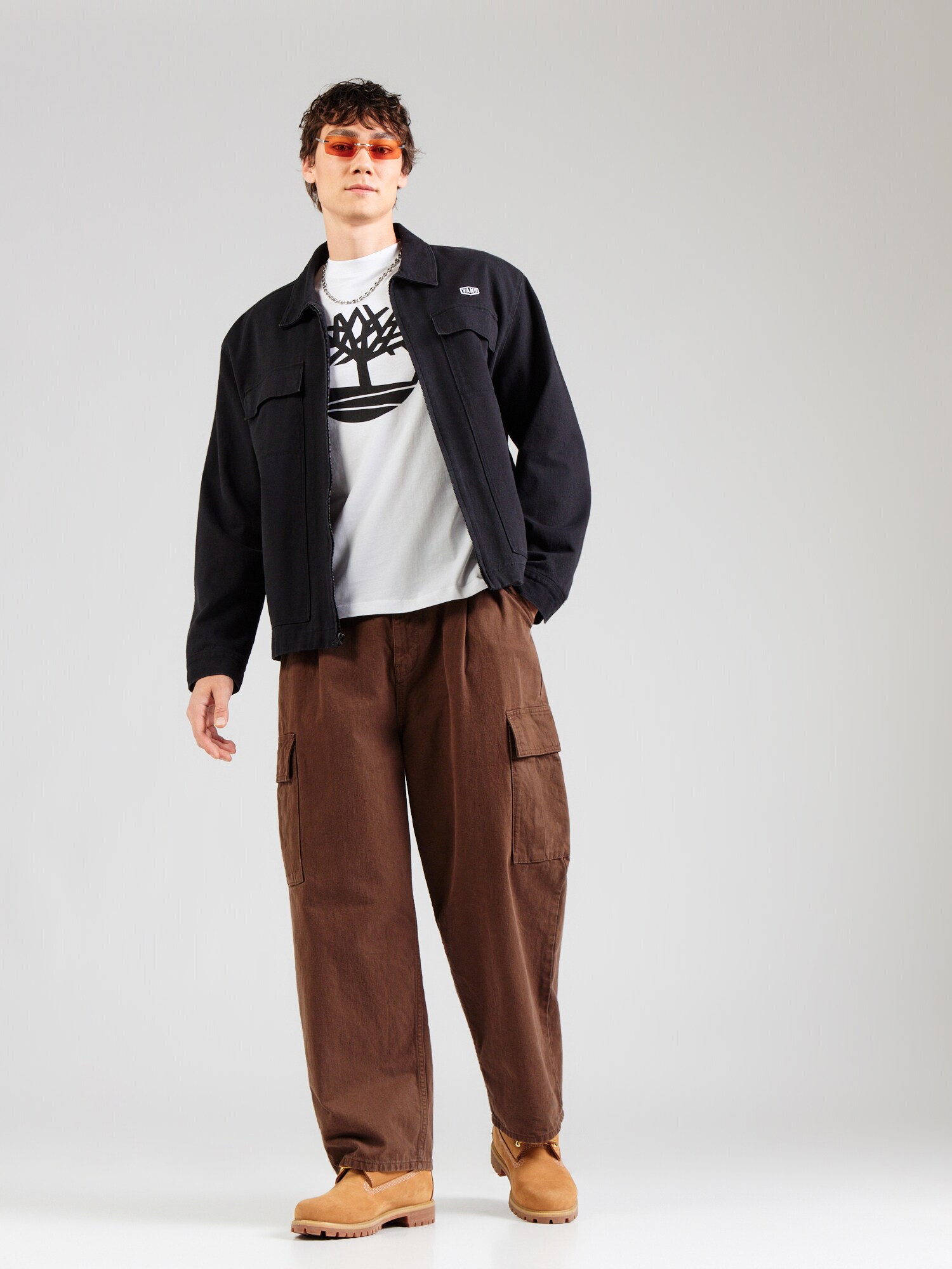 TIMBERLAND Camiseta 'Northwood Tree'  negro / blanco – imagen 8