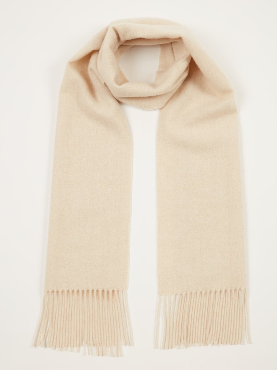 Halsduk 'Unisex Cashmere Fringed Scarf'
